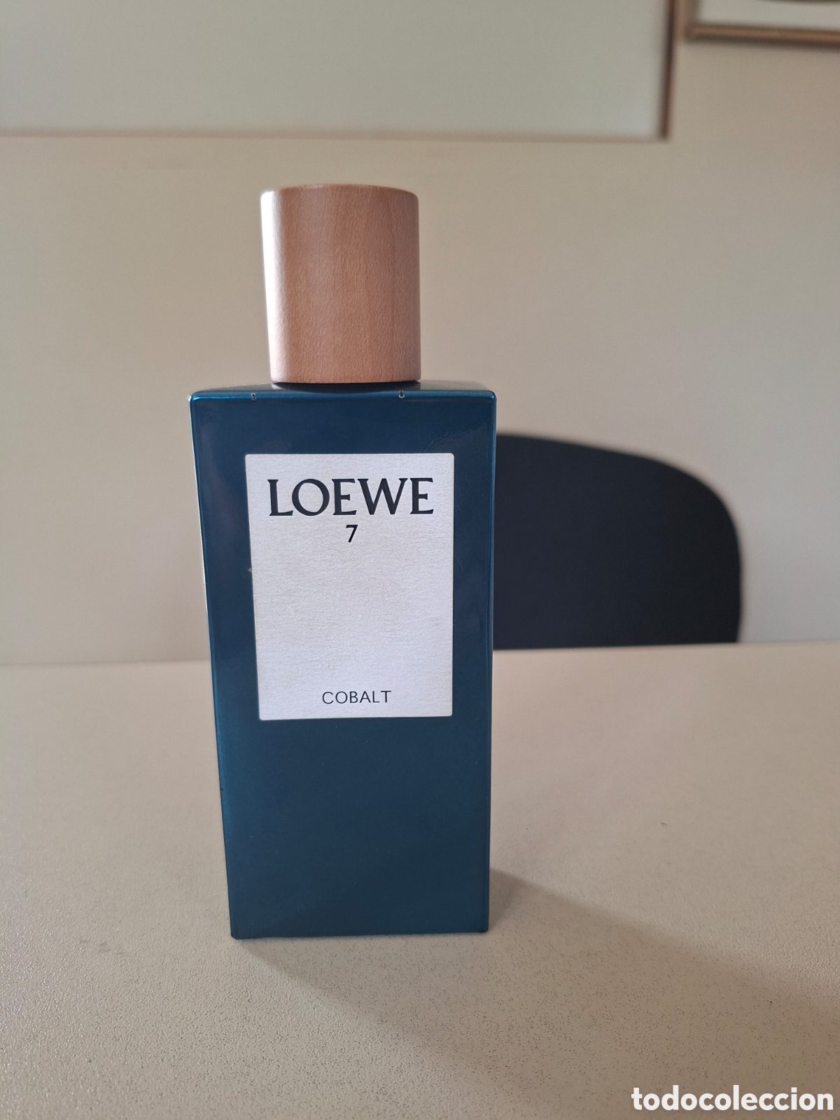 Botellas antiguas: Bote vacio loewe 7 cobalt