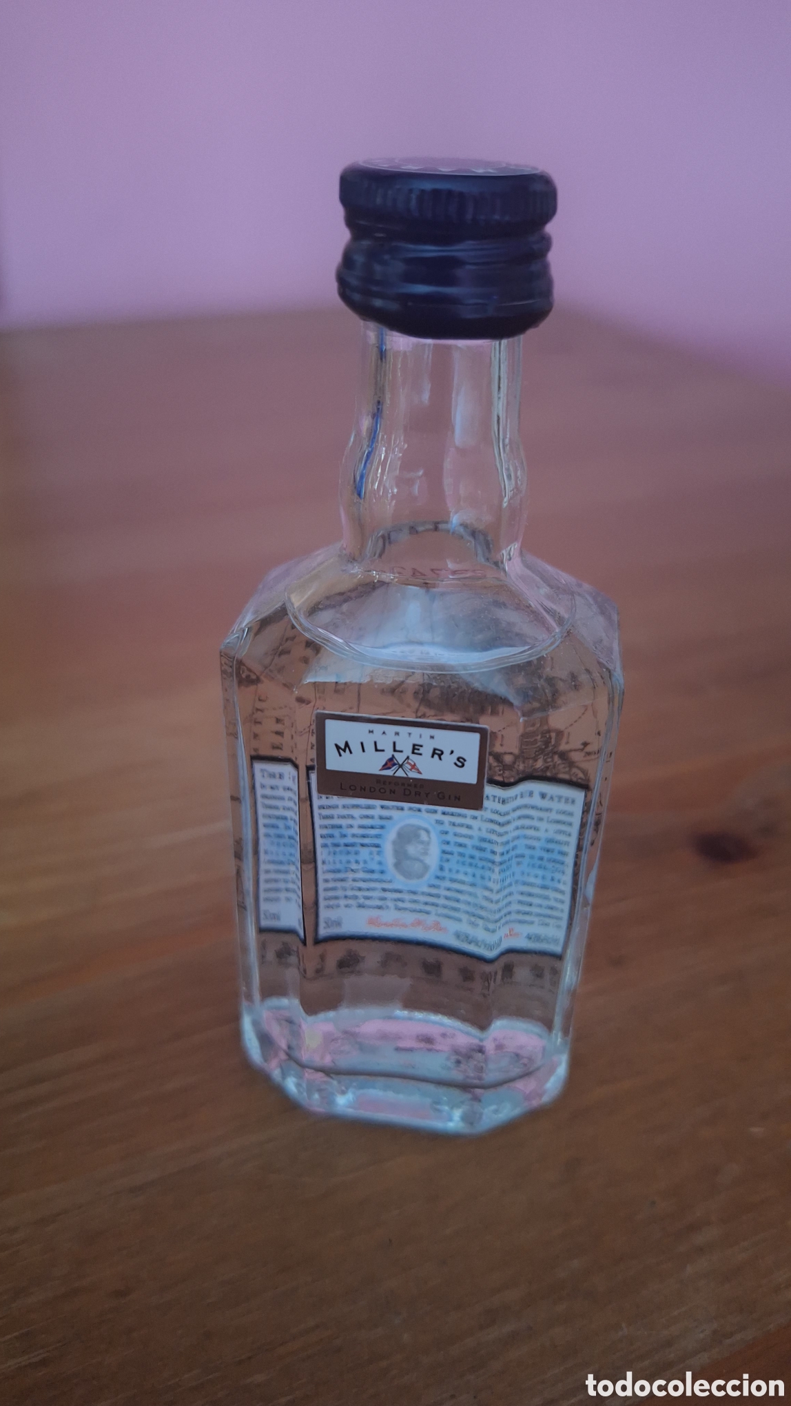 Botellas antiguas: Miniatura de Ginebra