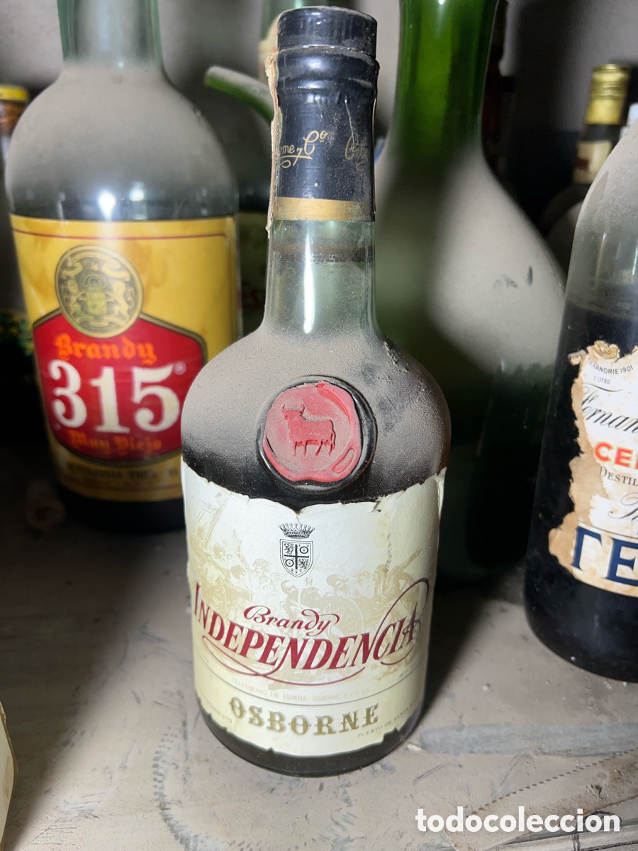 Botellas antiguas: Botella de vino, una unidad