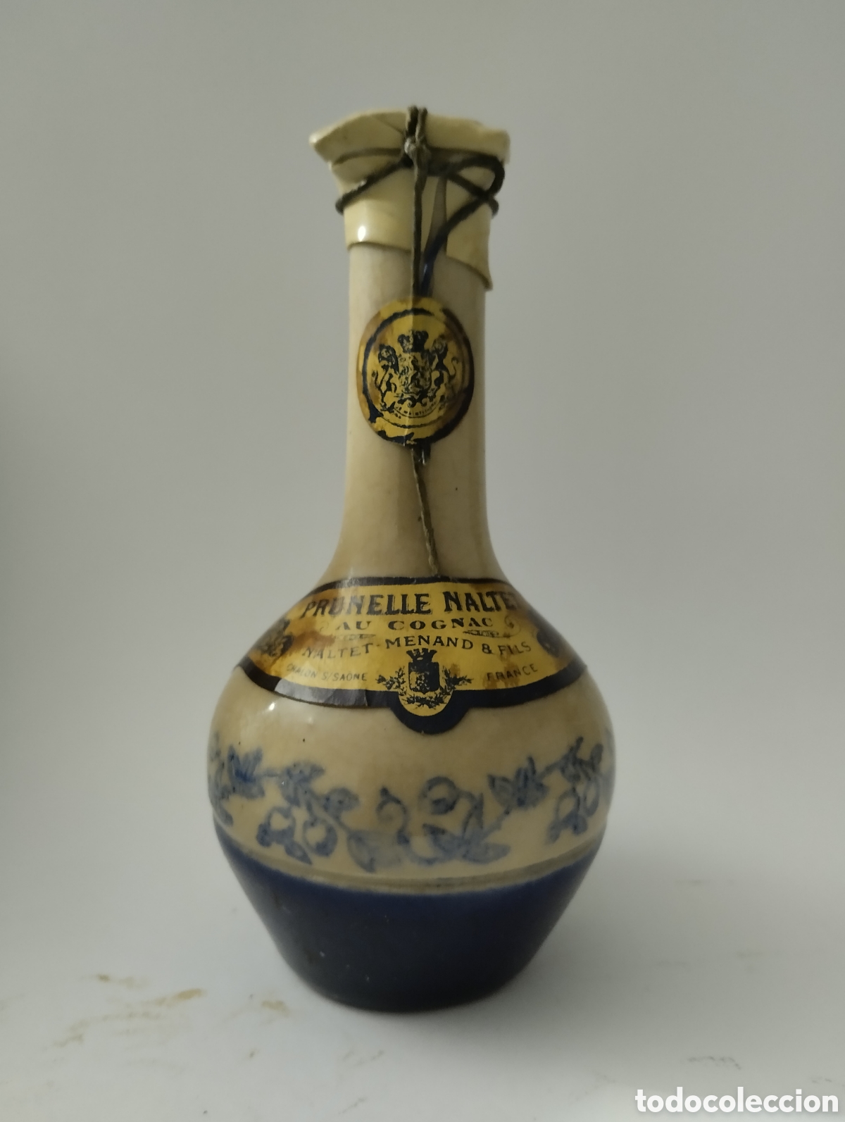 Botellas antiguas: 14 Botellitas cer&aacute;micas italianas - Foto 6
