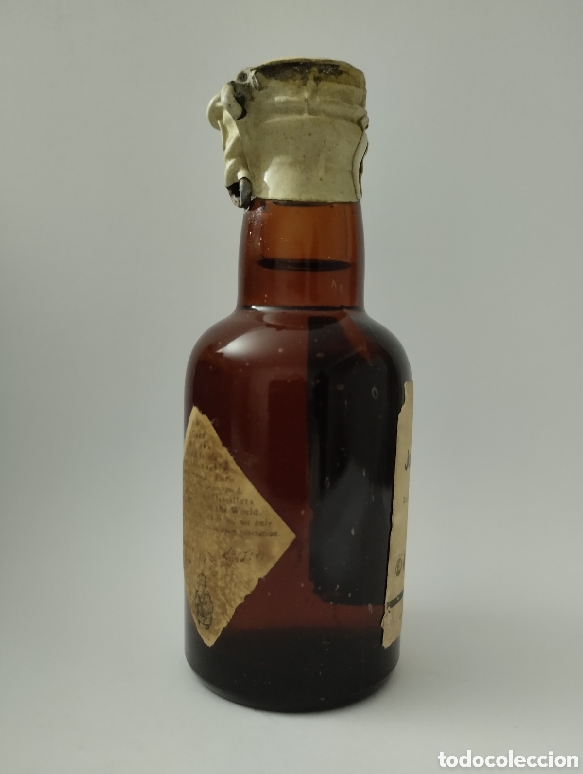 Botellas antiguas: Botellita Haig whisky - Foto 2