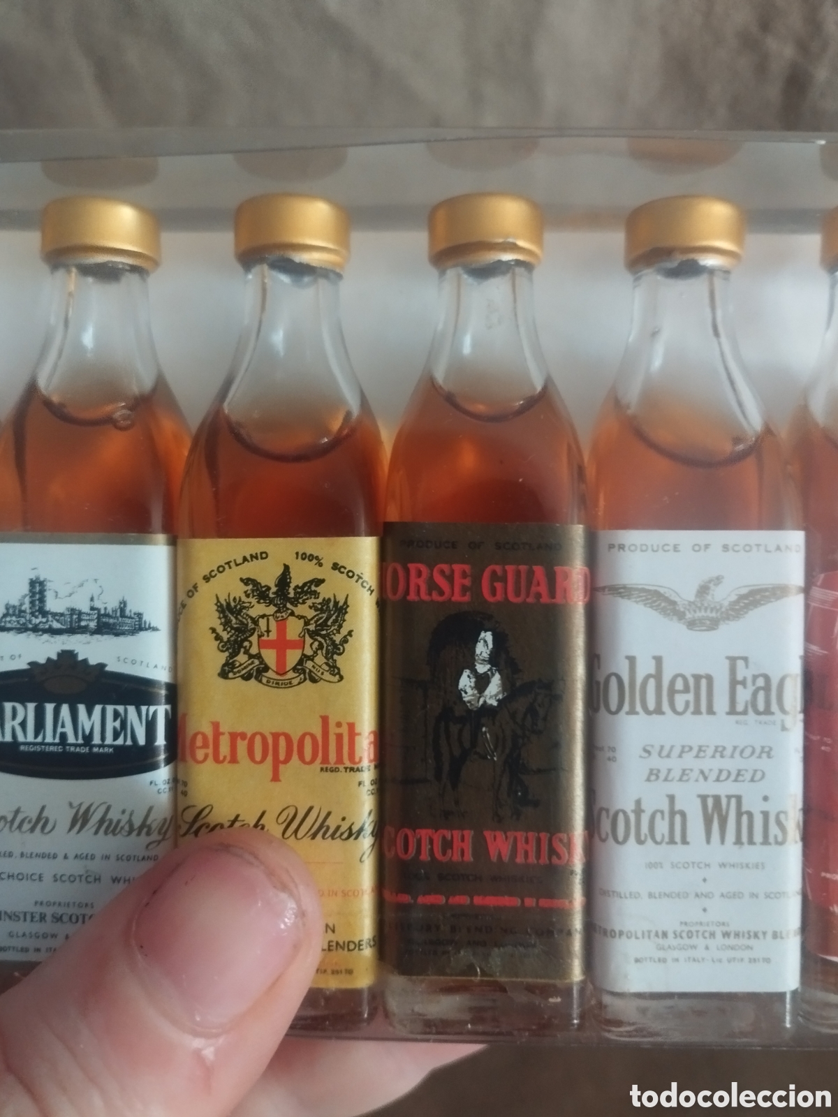 Botellas antiguas: Colecci&oacute;n botellines garces - Foto 5