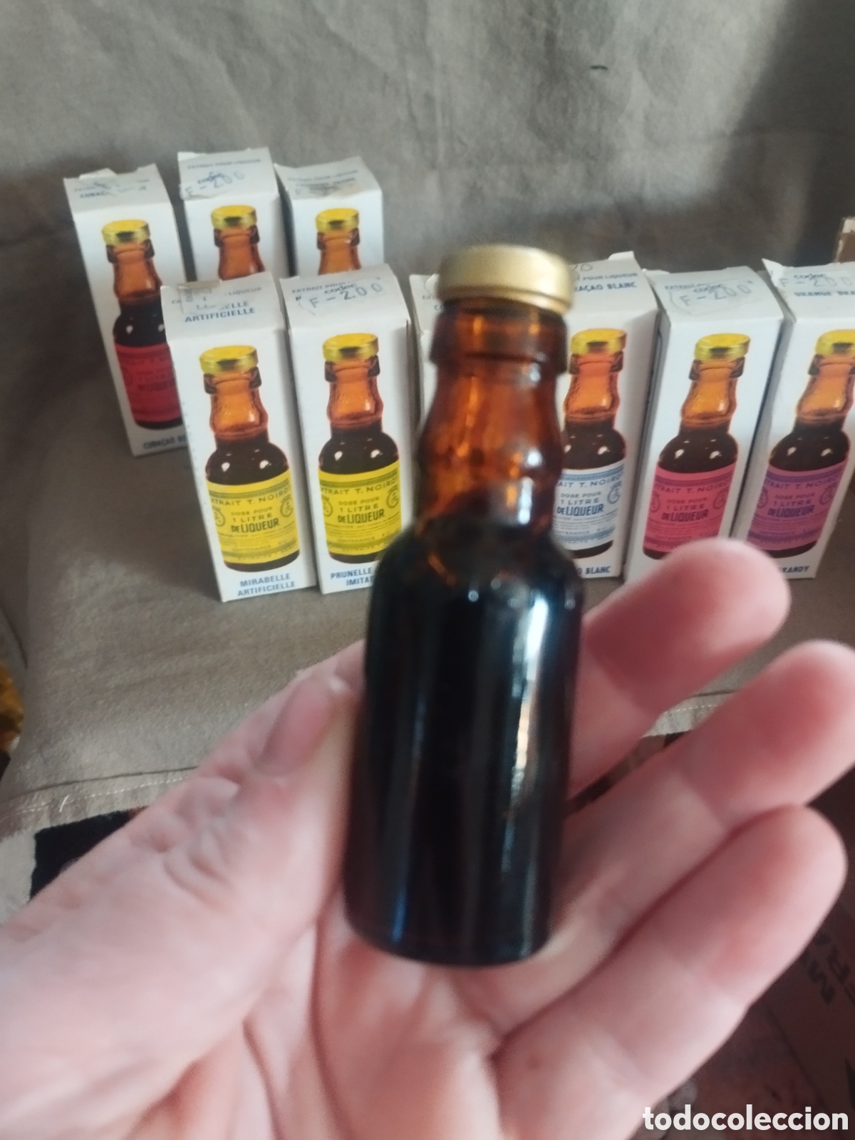Botellas antiguas: Colecci&oacute;n extractos para licor vintage - Foto 14
