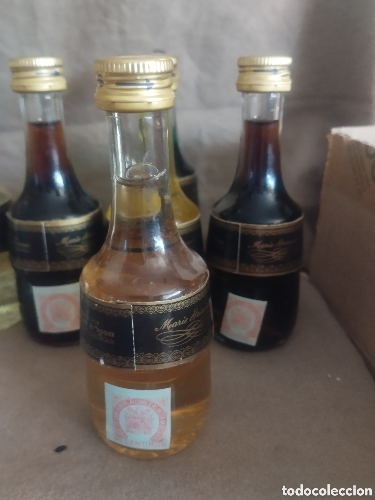 Botellas antiguas: Colecci&oacute;n 12 botellines - Foto 16