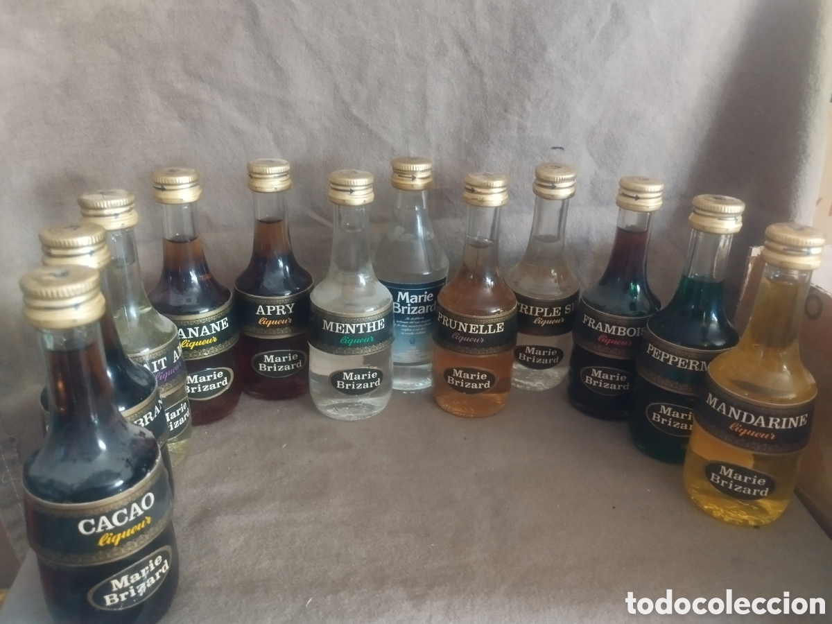 Botellas antiguas: Colecci&oacute;n 12 botellines - Foto 1