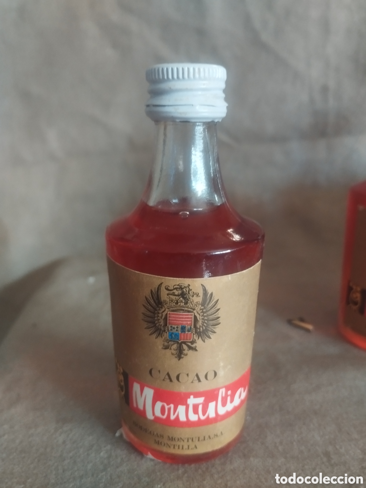 Botellas antiguas: 4 botellines montulia - Foto 3