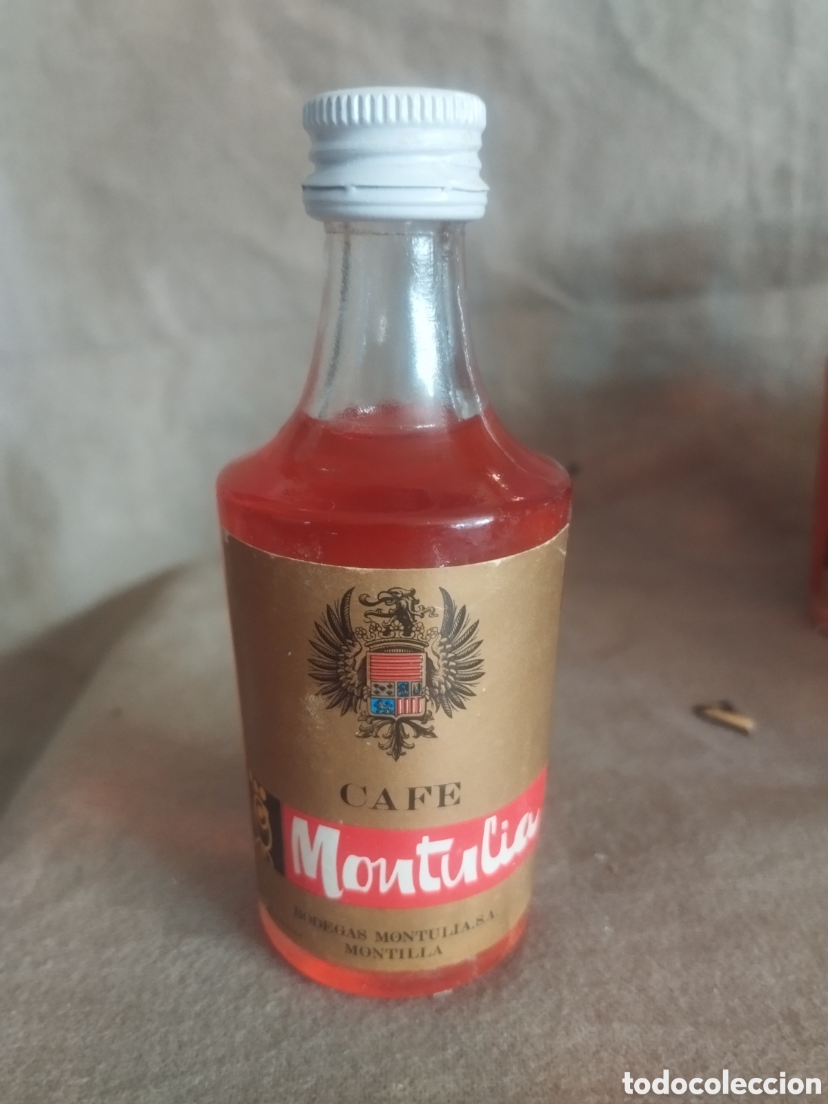Botellas antiguas: 4 botellines montulia - Foto 4