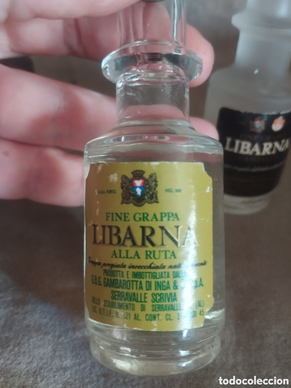 Botellas antiguas: Colecci&oacute;n botellines libarna - Foto 5