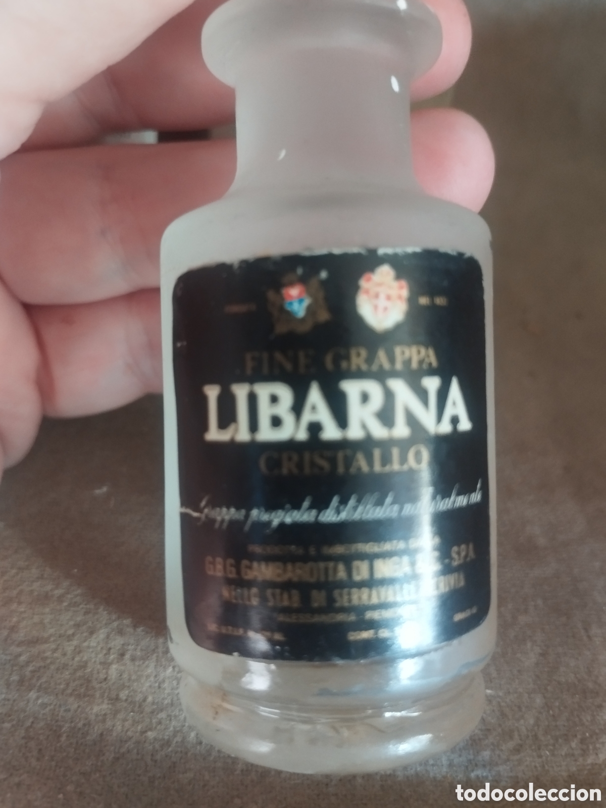 Botellas antiguas: Colecci&oacute;n botellines libarna - Foto 7