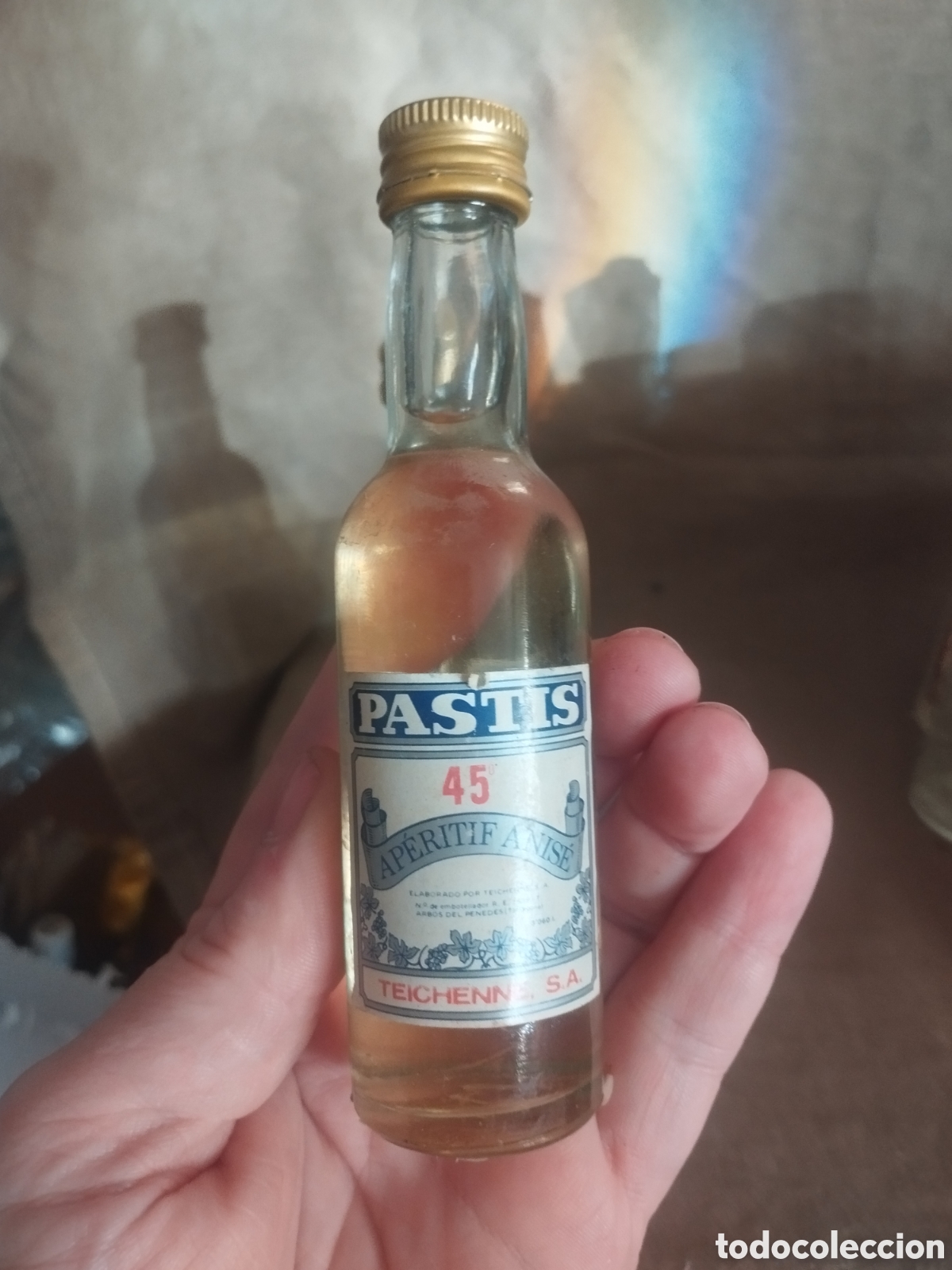 Botellas antiguas: Botellin an&iacute;s past&iacute;s 45 - Foto 4