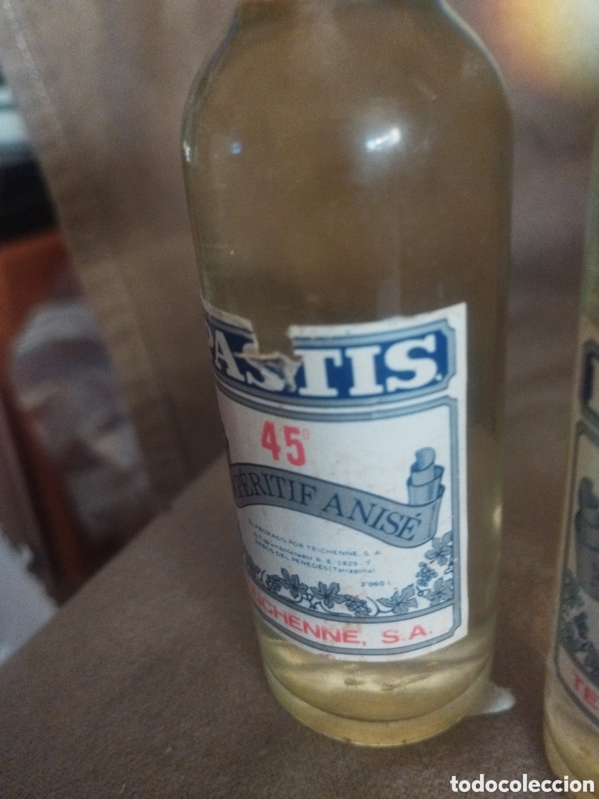 Botellas antiguas: Botellin an&iacute;s past&iacute;s 45 - Foto 6