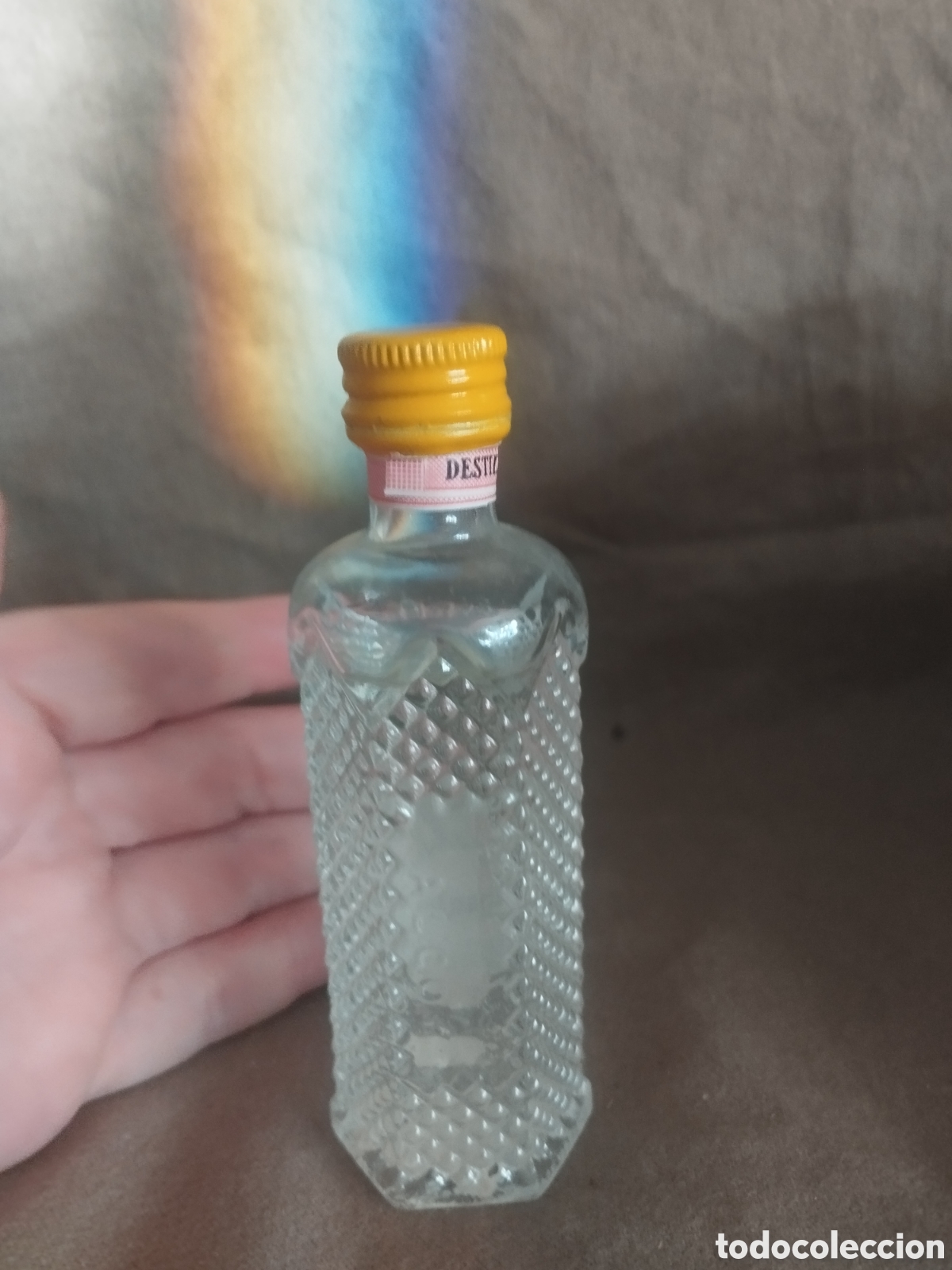 Botellas antiguas: Botellin serpis de anis - Foto 2