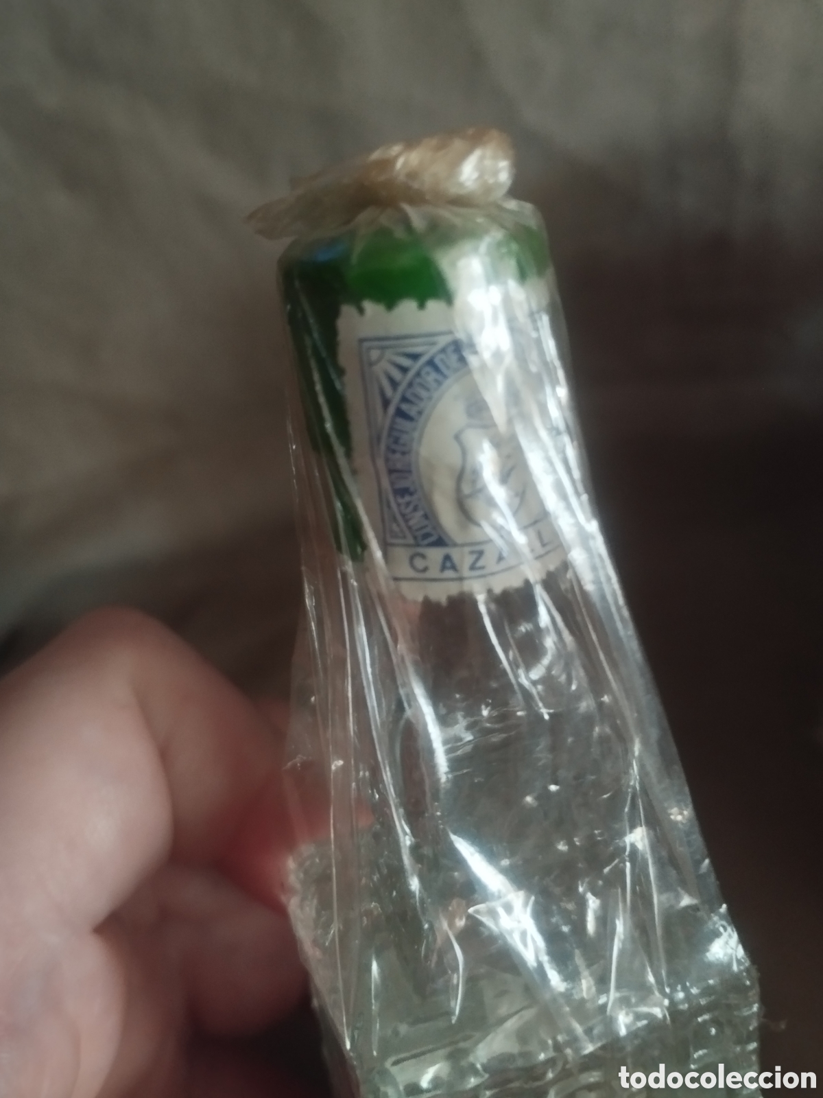 Botellas antiguas: Botellin an&iacute;s cazalla - Foto 5