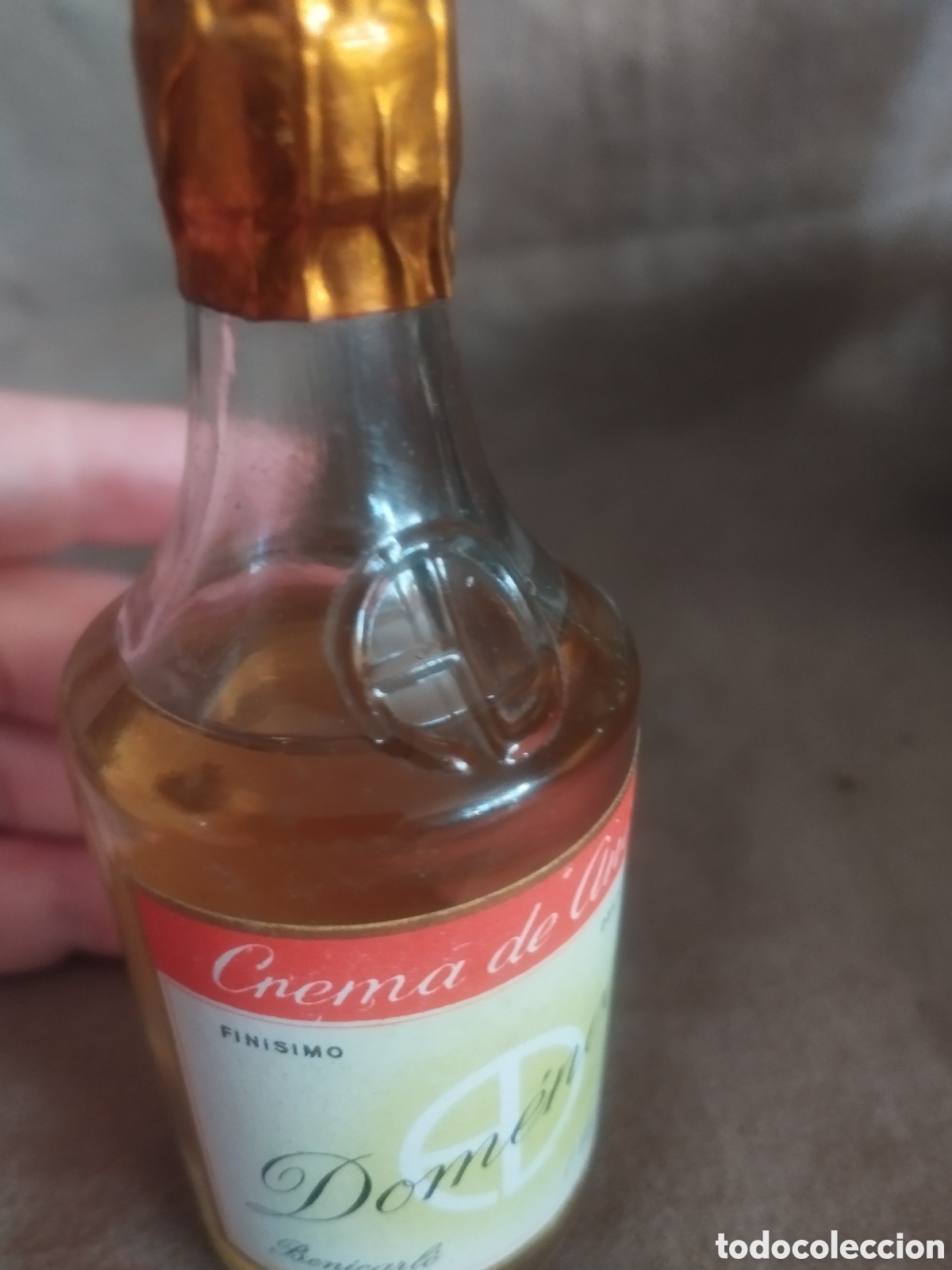 Botellas antiguas: Crema de an&iacute;s domenech - Foto 2