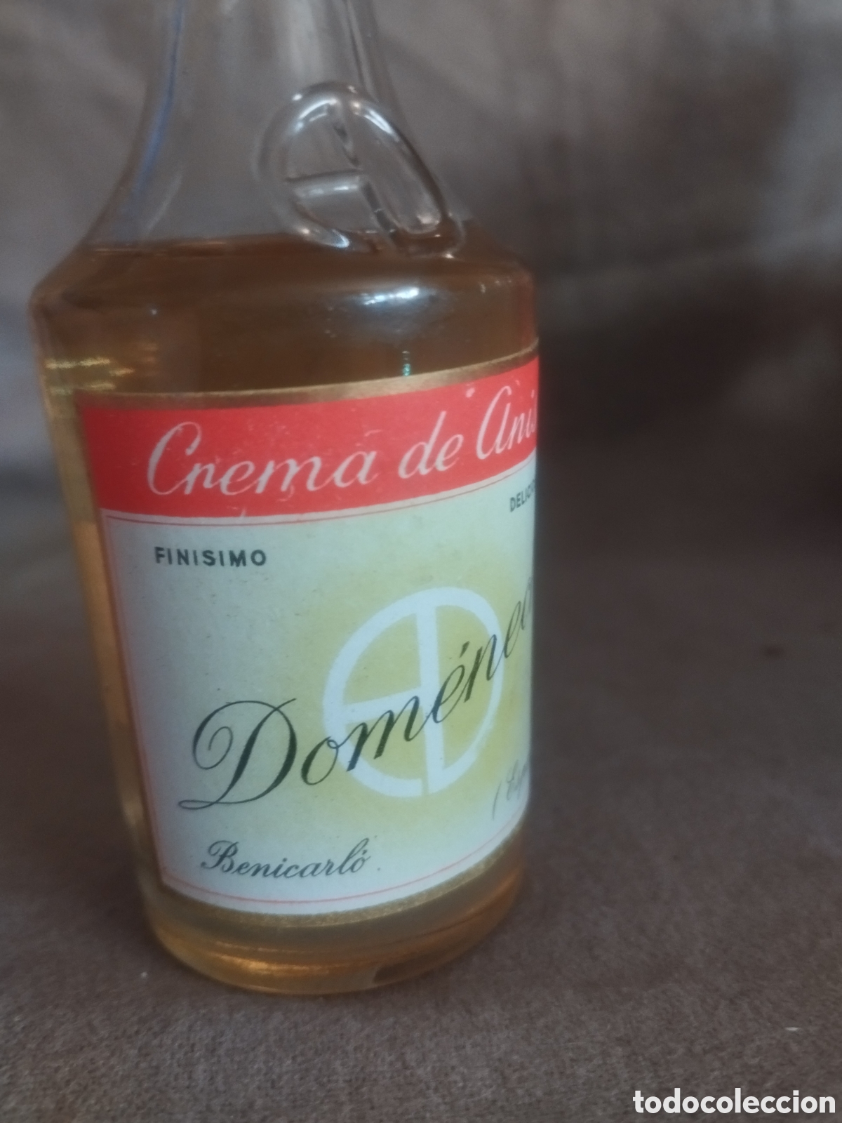 Botellas antiguas: Crema de an&iacute;s domenech - Foto 3