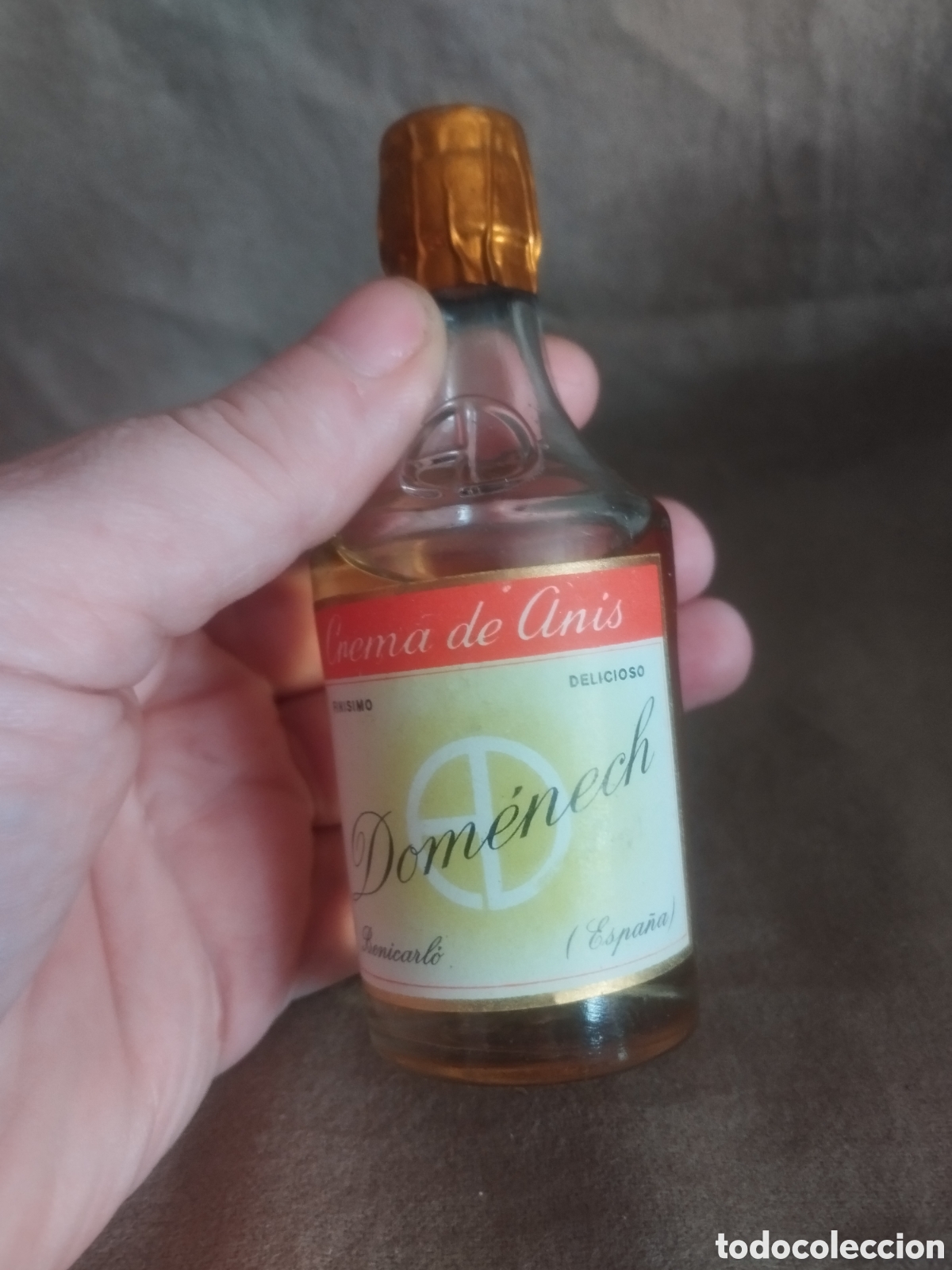 Botellas antiguas: Crema de an&iacute;s domenech - Foto 4