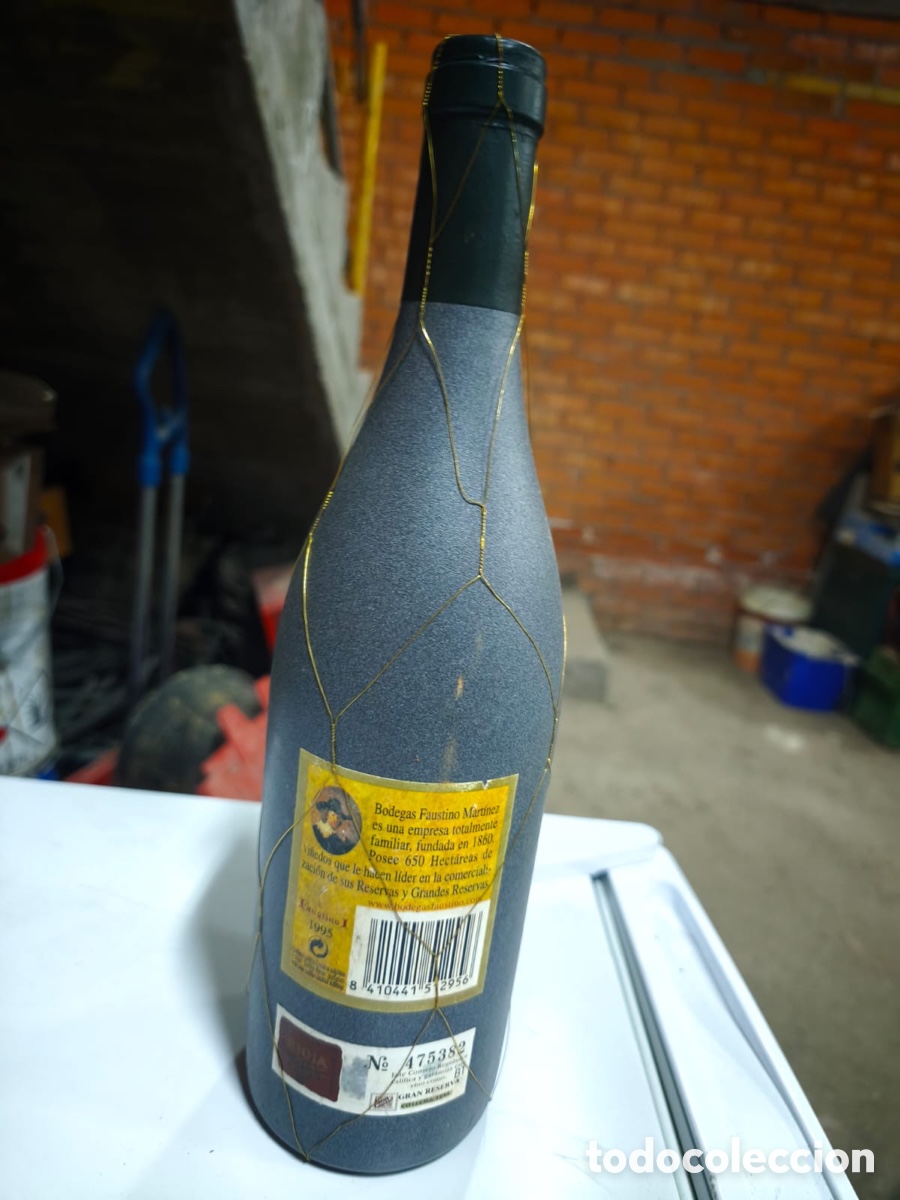 Botellas antiguas: Faustino I Gran Reserva (A&ntilde;ada 1995) - Foto 2