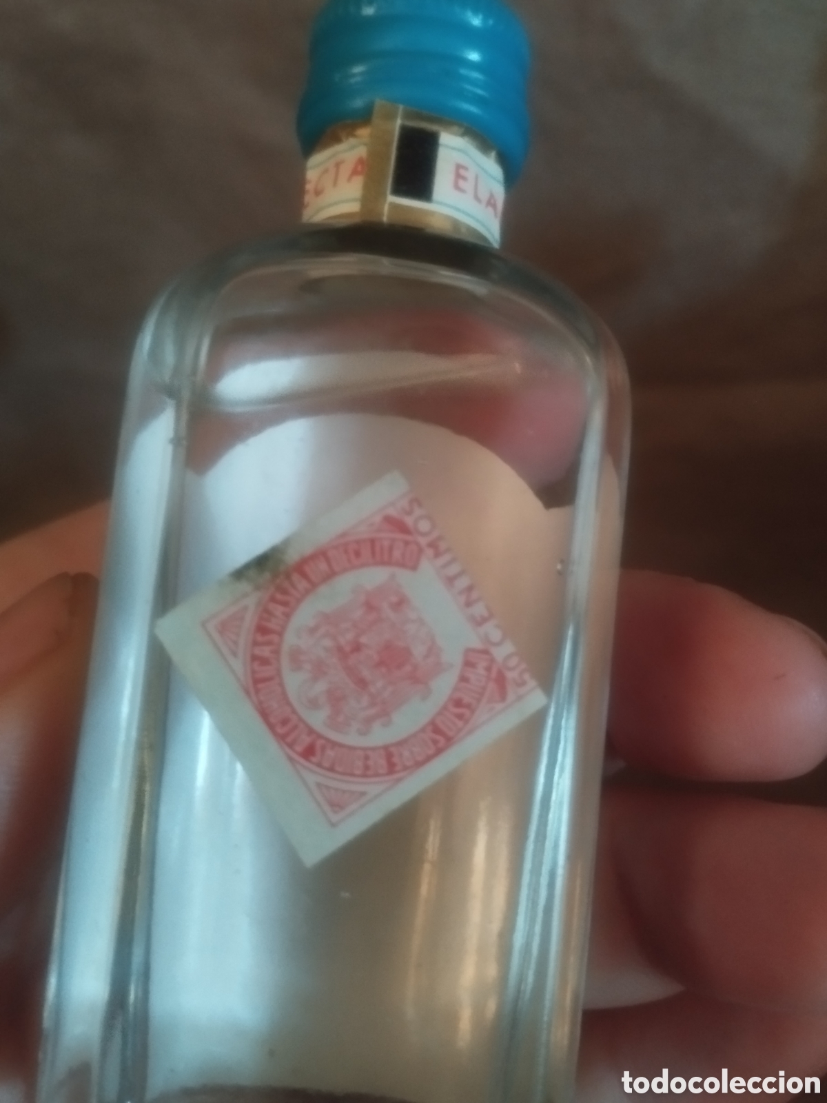 Botellas antiguas: Gin seca serpis vintage - Foto 4