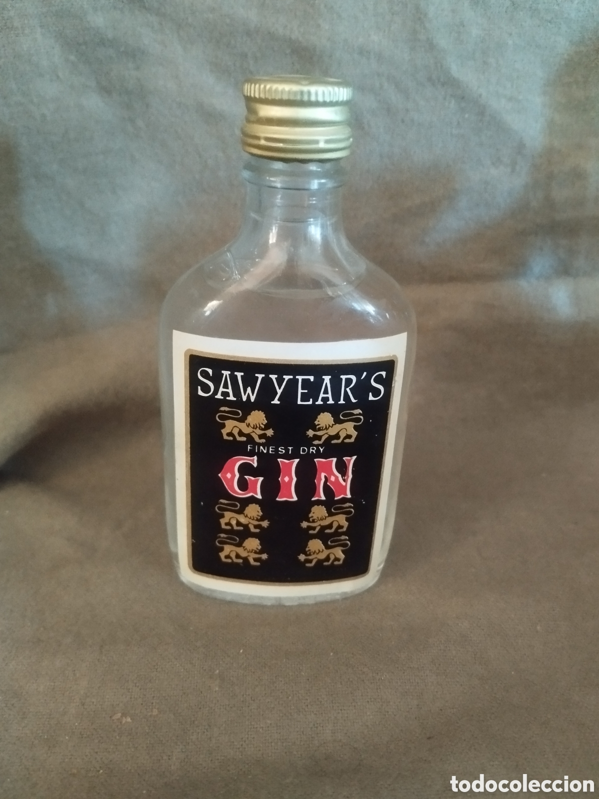 Botellas antiguas: Ginebra vintage saw years