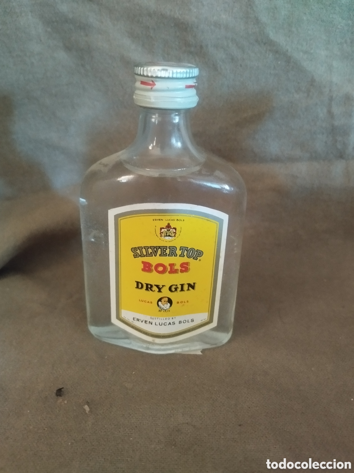 Botellas antiguas: Ginebra vintage bols