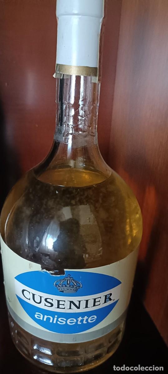 Botellas antiguas: Botella Cusenier. anisette.
