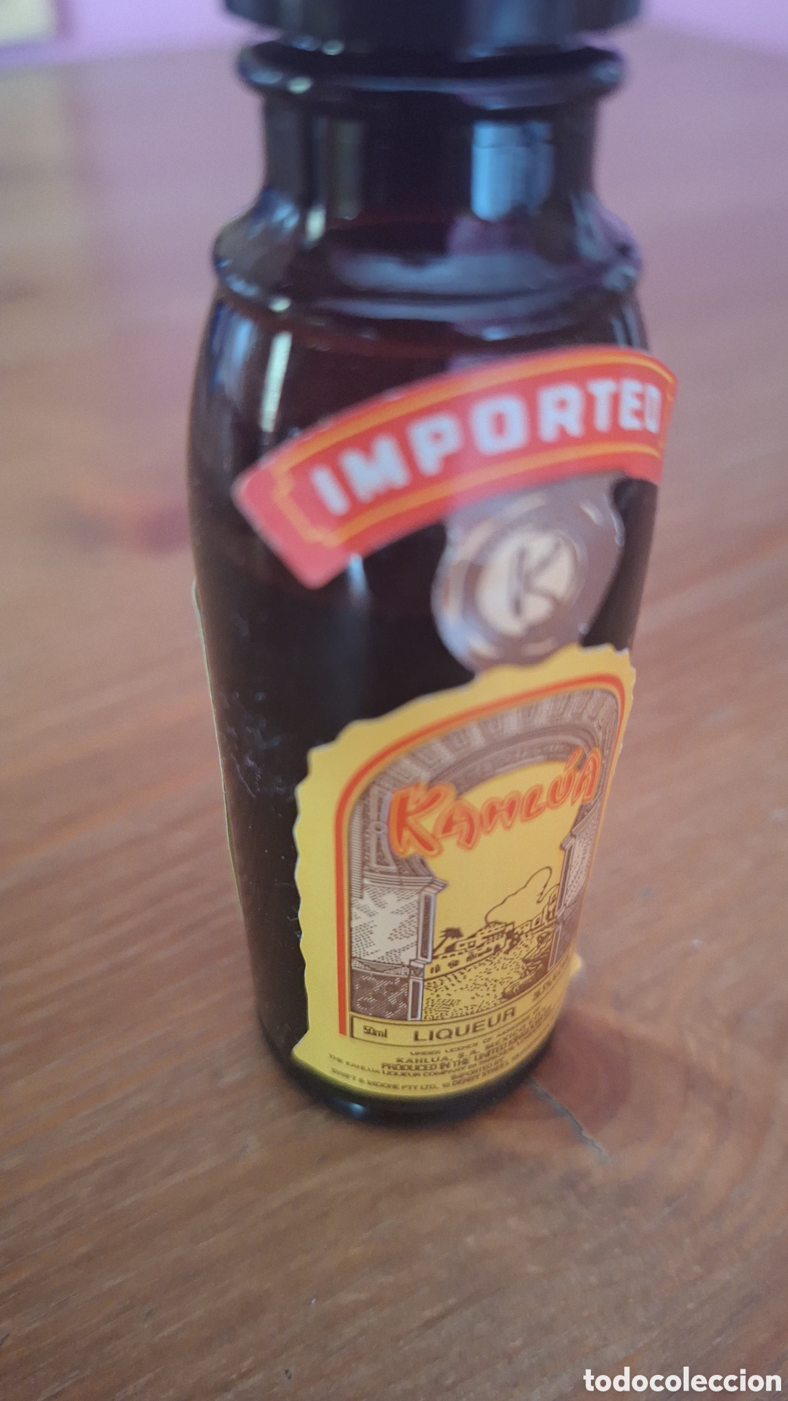 Botellas antiguas: Miniatura de Licor de cafe Kalua