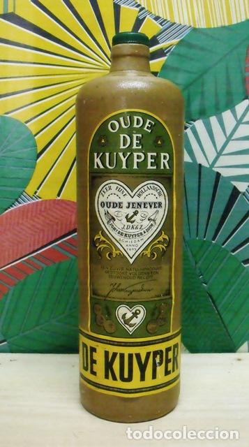 Botellas antiguas: Botella Caneco Ginebre Holandesa Oude De Kuyper Jenever
