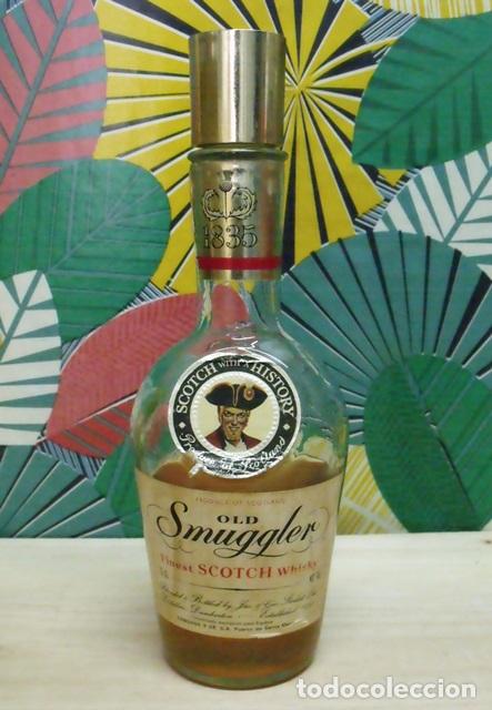 Botellas antiguas: Botella Whisky Old Smuggler - Foto 1