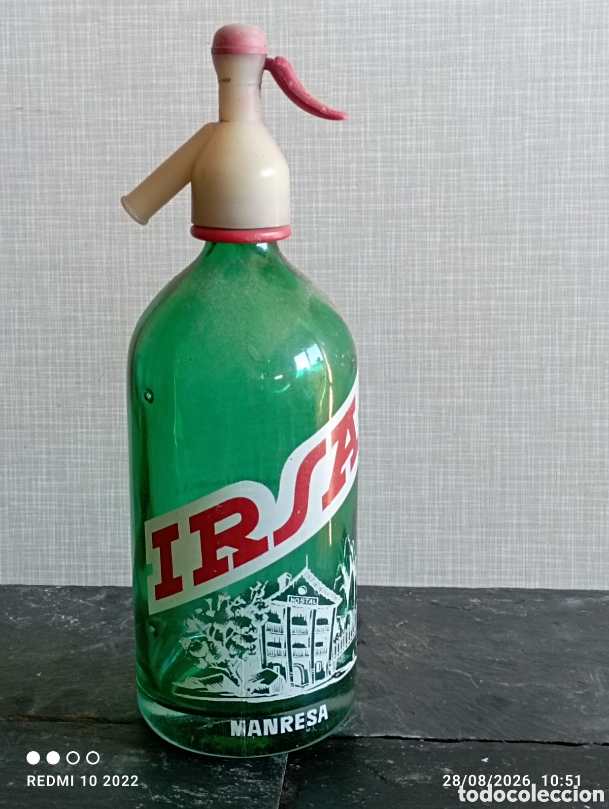 Bouteilles anciennes: Sif&oacute;n Antiguo Vintage IRSA Manresa -