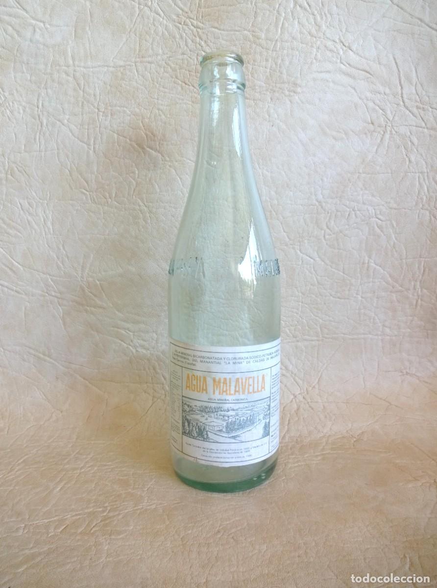 Botellas antiguas: antigua botella agua malavella caldas de malavella 500ml
