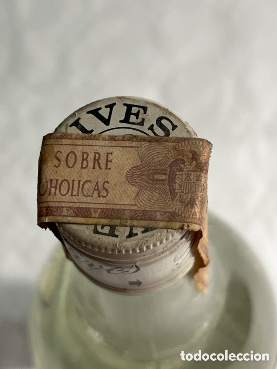 Botellas antiguas: Ron RiveS Extra A&ntilde;ejo - vintage - Foto 4