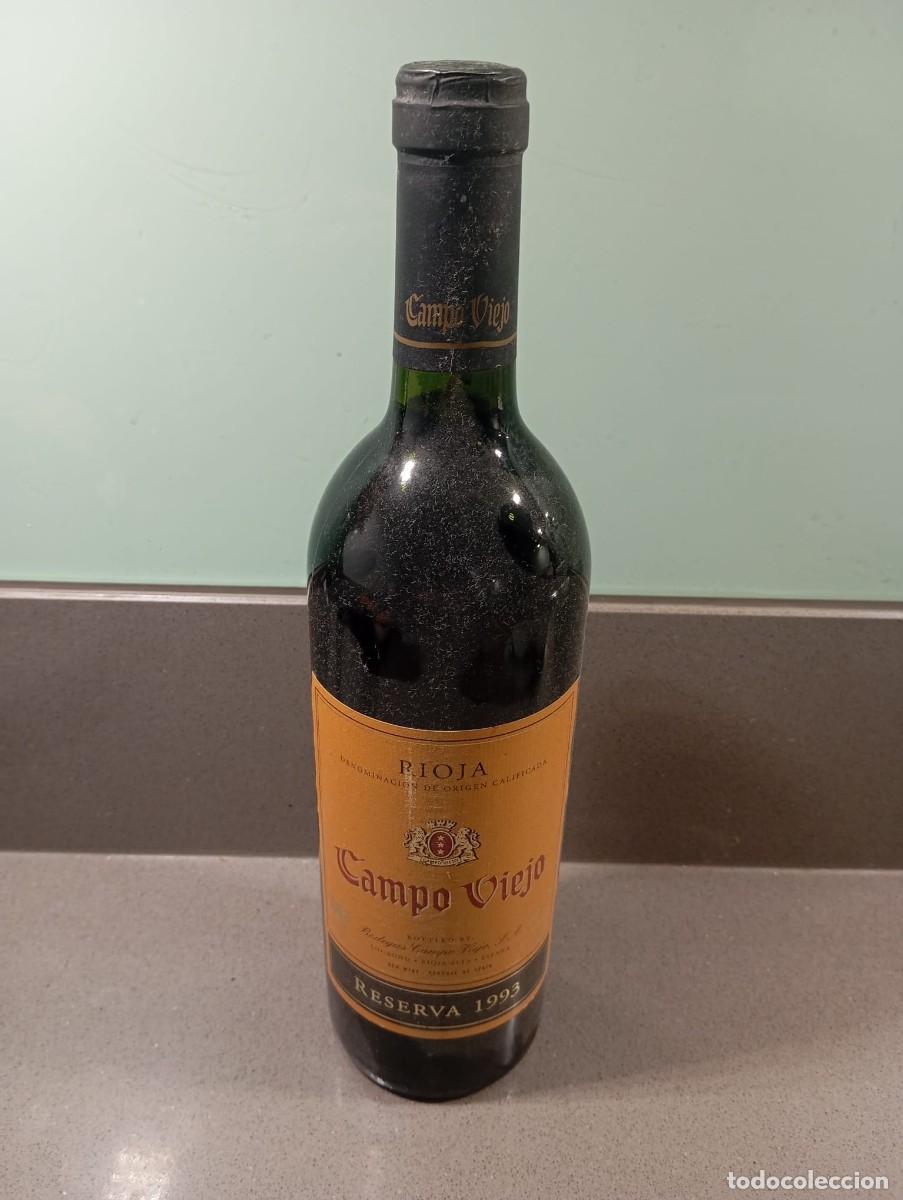 Botellas antiguas: BOTELLA DE VINO TINTO CAMPO VIEJO RESERVA A&Ntilde;ADA DE 1993, D.O.Ca. RIOJA