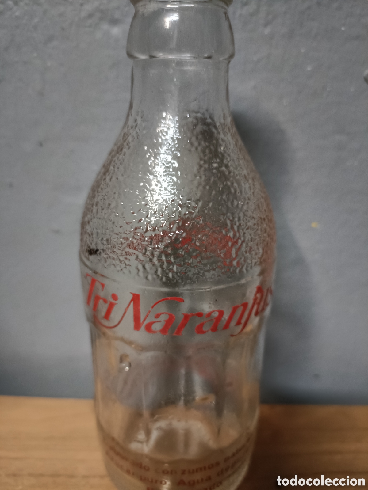 Botellas antiguas: Botella antigua de refresco TRINARANJUS - Foto 3