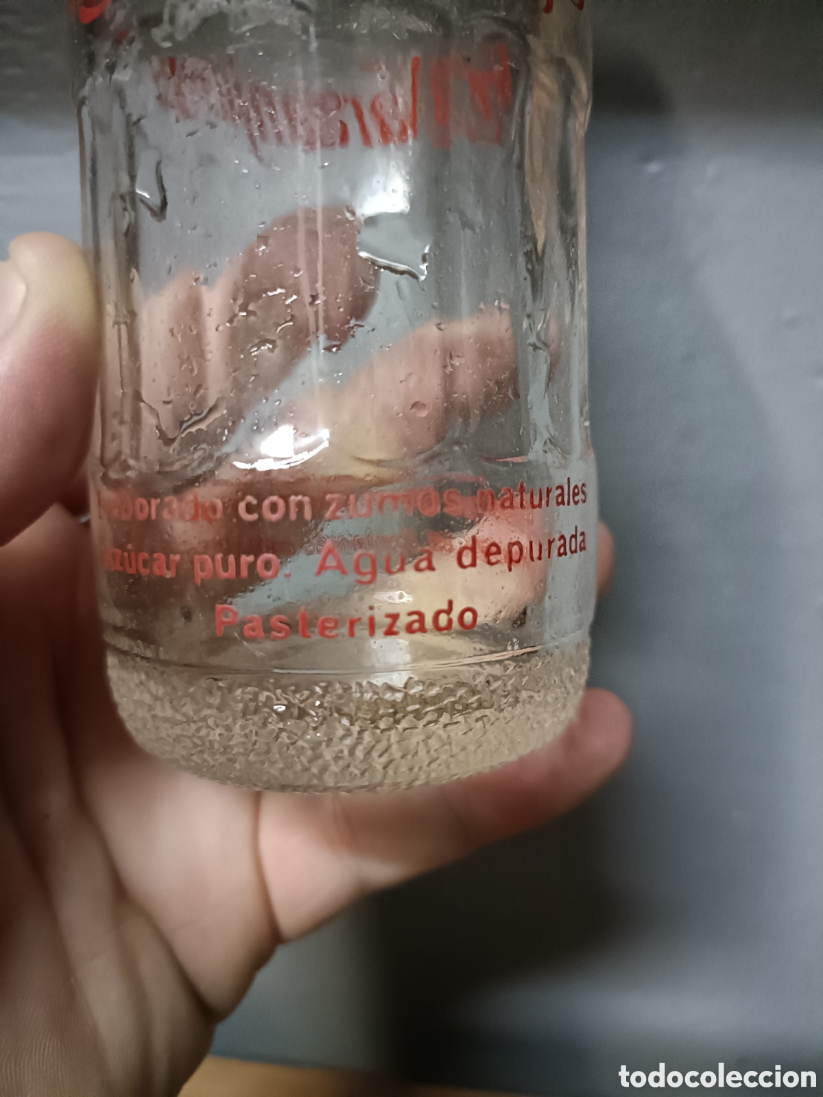 Botellas antiguas: Botella antigua de refresco TRINARANJUS - Foto 4