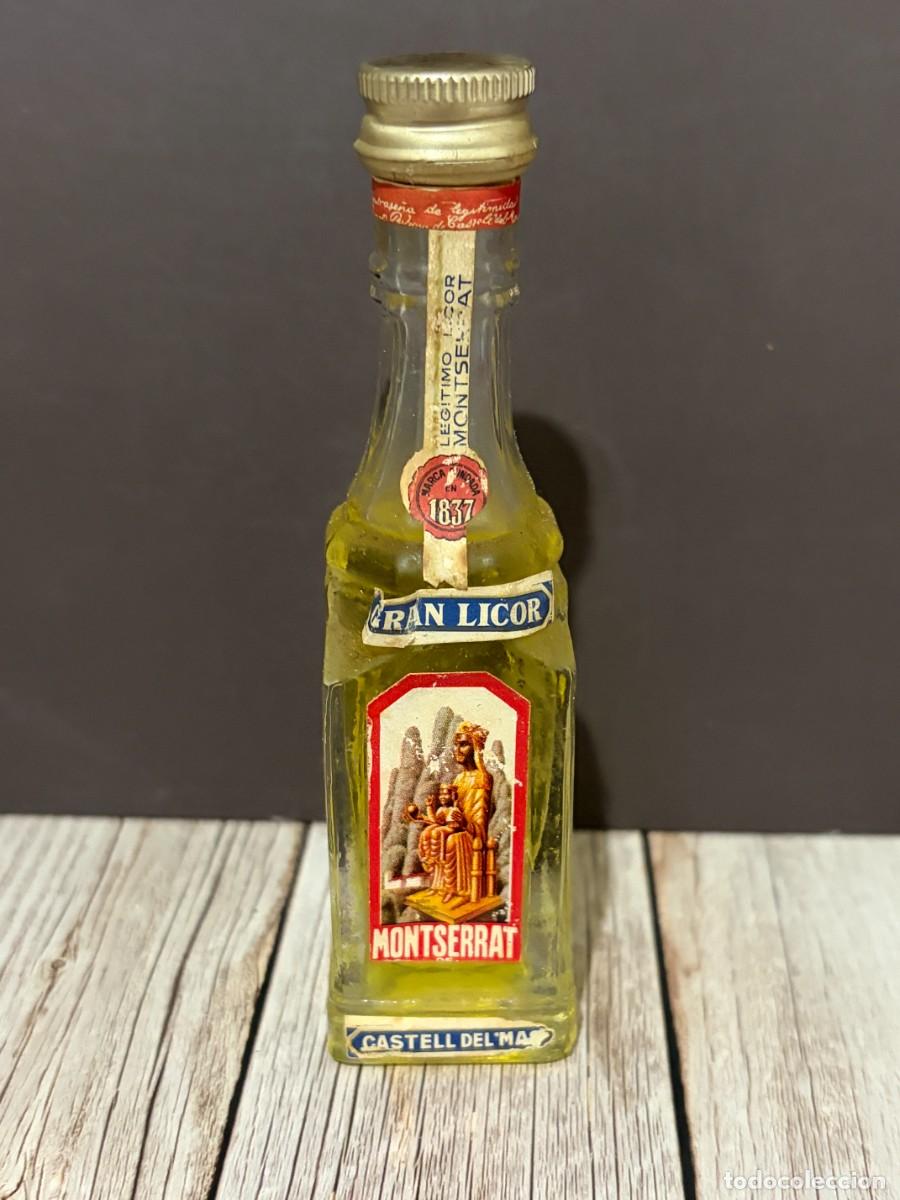Botellas antiguas: BOTELL&Iacute;N. GRAN LICOR. MONTSERRAT. CASTELL DEL MAR