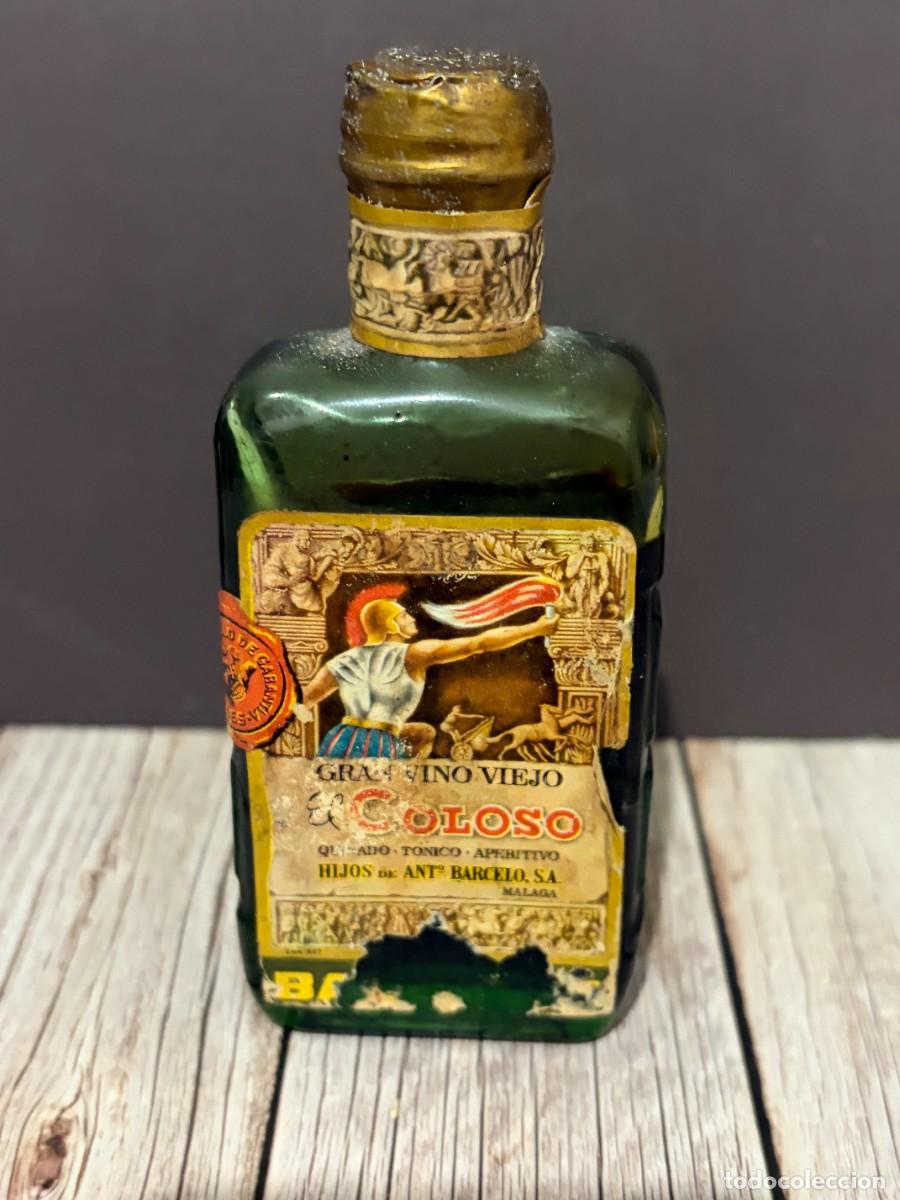 Botellas antiguas: BOTELL&Iacute;N. GRAN VINO VIEJO. EL COLOSO. HIJOS DE ANT&ordm; BARCELO, S.A.