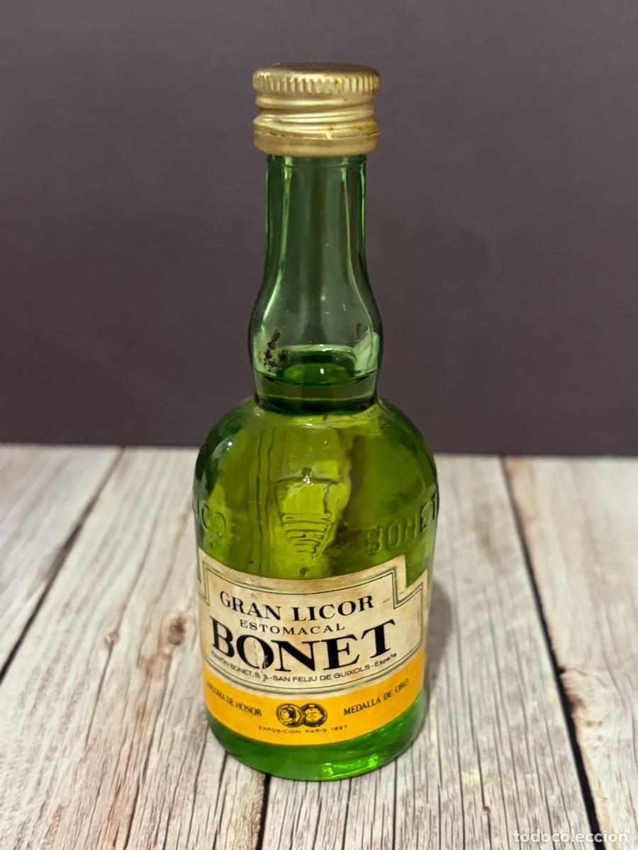 Botellas antiguas: BOTELL&Iacute;N. GRAN LICOR ESTOMACAL BONET. RAMON BONET
