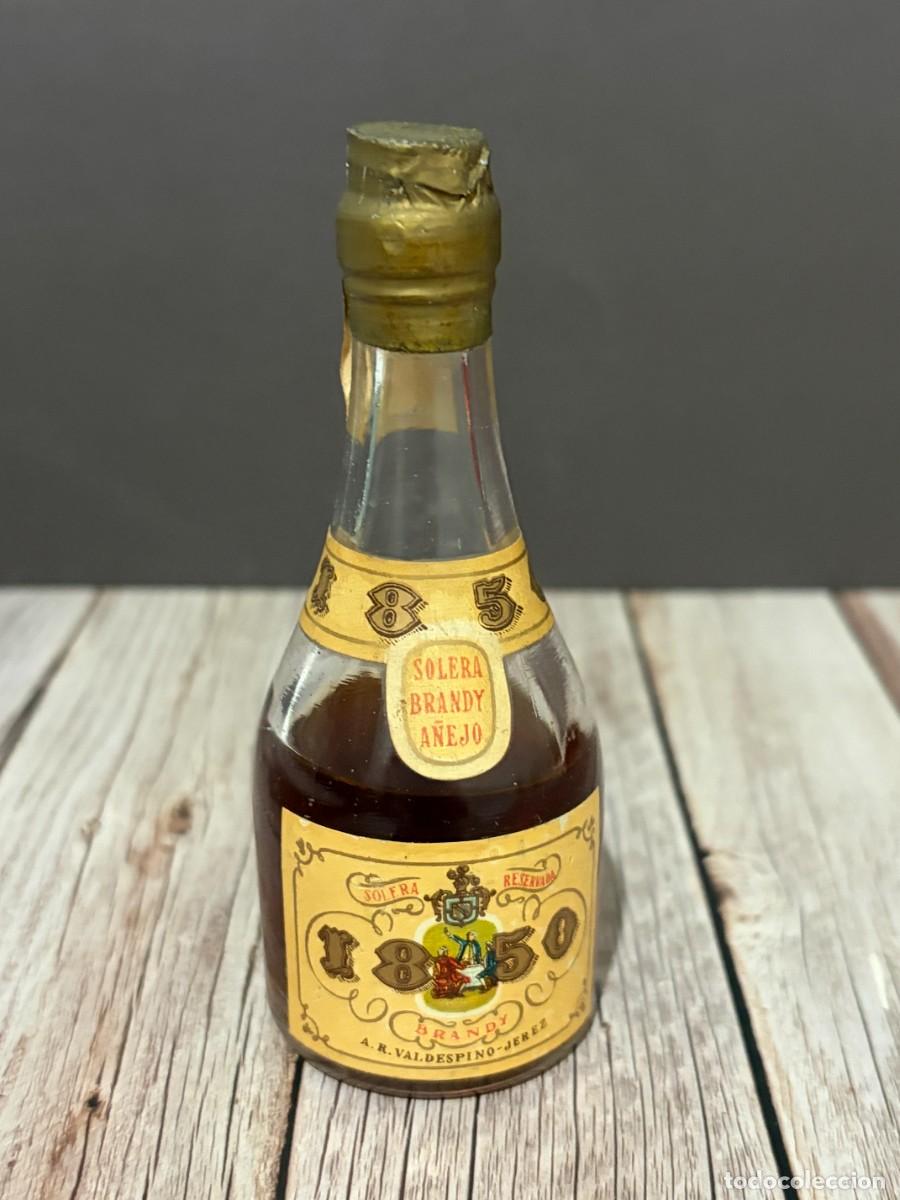 Botellas antiguas: BOTELL&Iacute;N. BRANDY 1850 SOLERA RESERVA A&Ntilde;EJO. A.R. VALDESPINO JEREZ