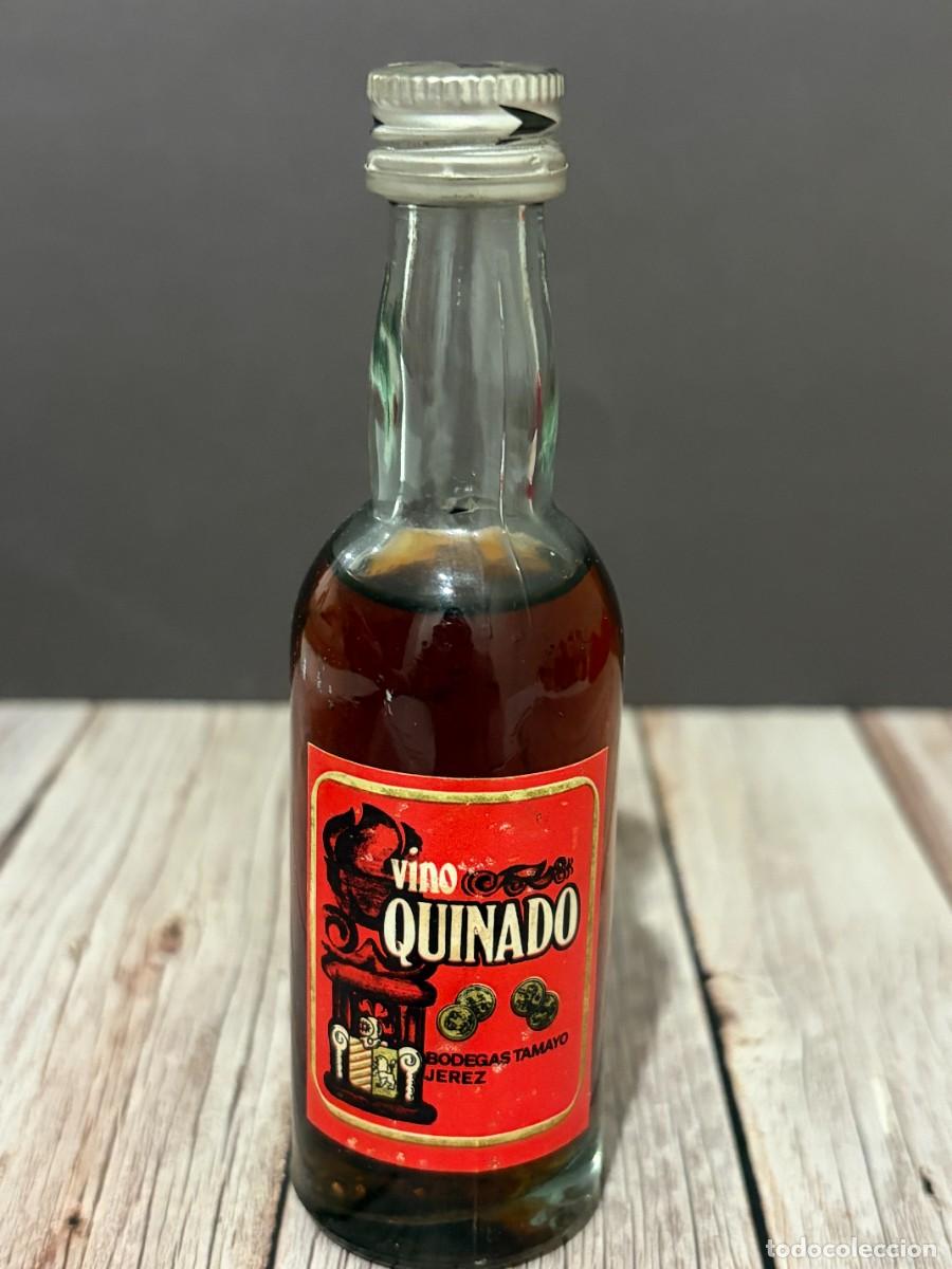 Botellas antiguas: BOTELL&Iacute;N. VINO QUINADO. BODEGAS TAMAYO JEREZ