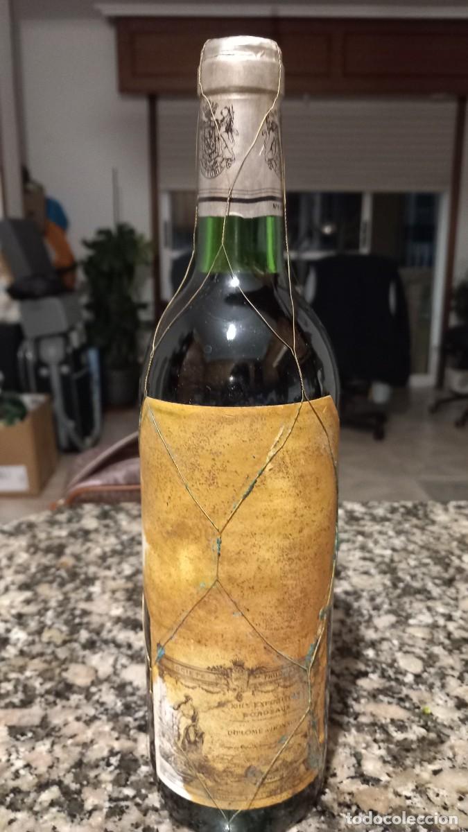 Botellas antiguas: Marques de Riscal botella - Foto 4