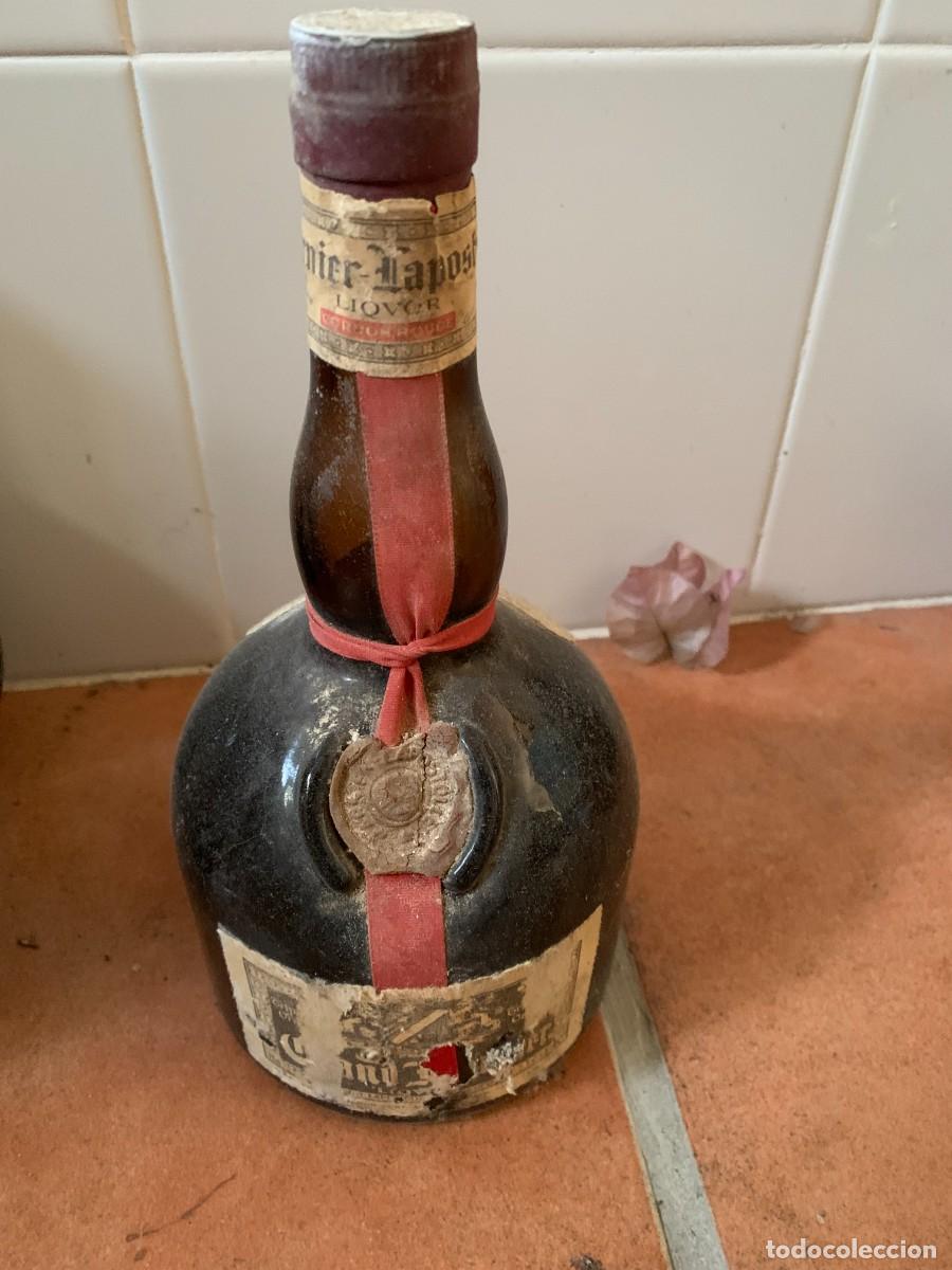 Botellas antiguas: BOTELLA ANTIGUA. COGNAC MARNIER-LAPOSTOLLE.