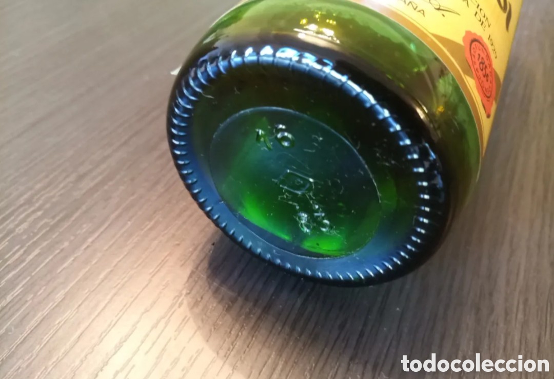 Botellas antiguas: Antigua Botella de MOSCATEL RAYO DE SOL - Foto 7