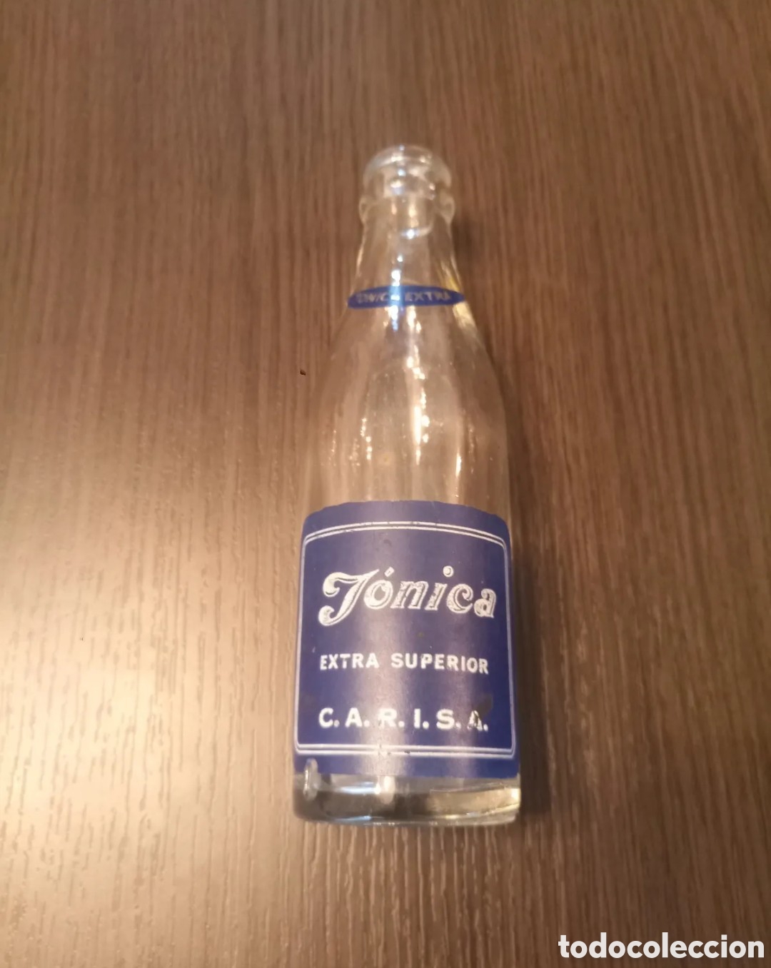 Botellas antiguas: Antiguo Botellin TONICA CARISA