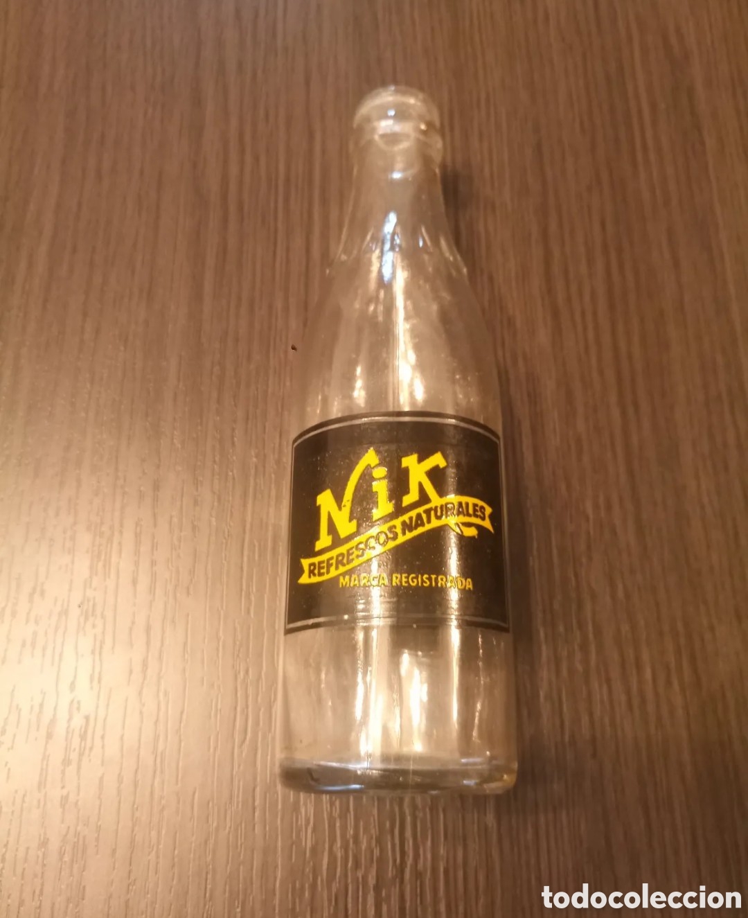Botellas antiguas: Antiguo Botellin Refresco NIK