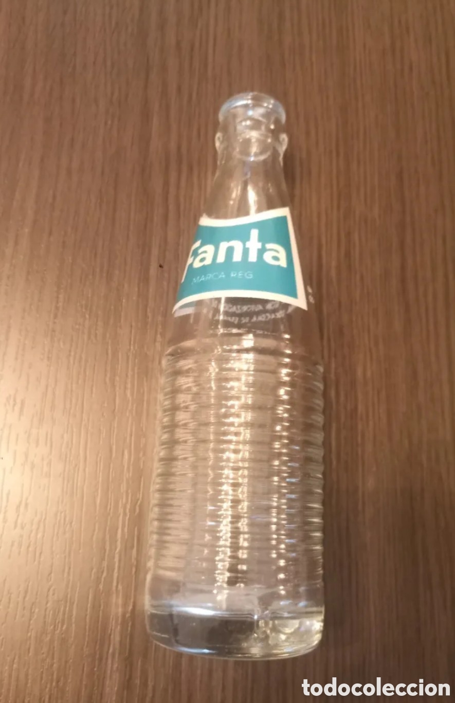 Botellas antiguas: Antiguo Botellin Refresco FANTA