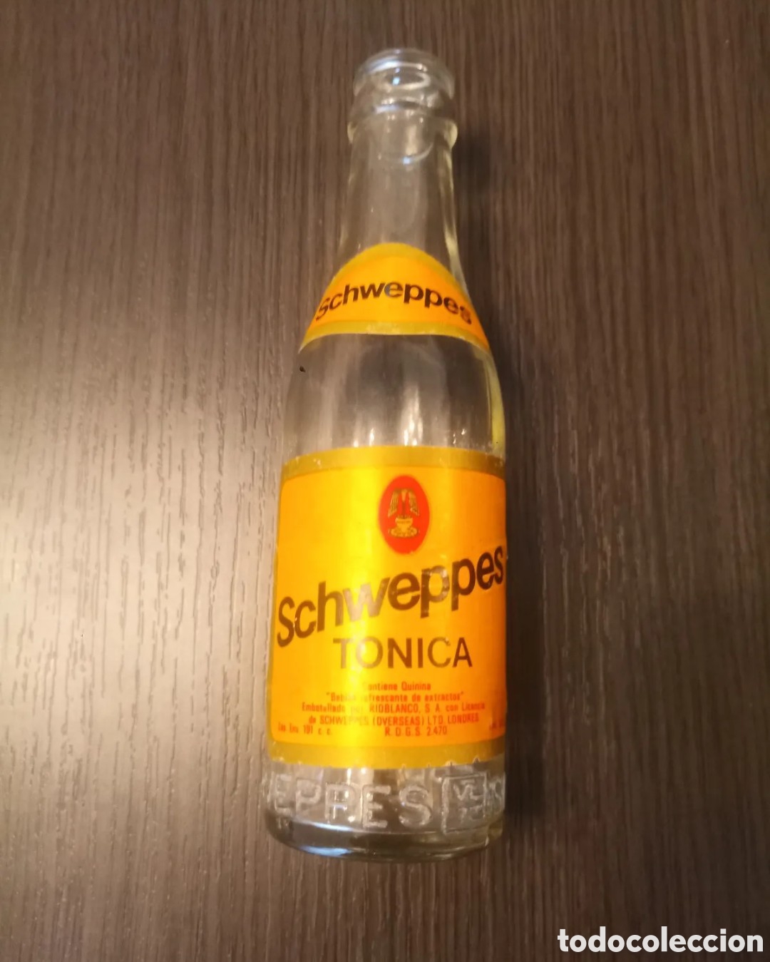 Botellas antiguas: Antiguo Botell&iacute;n TONICA SCHWEPPES