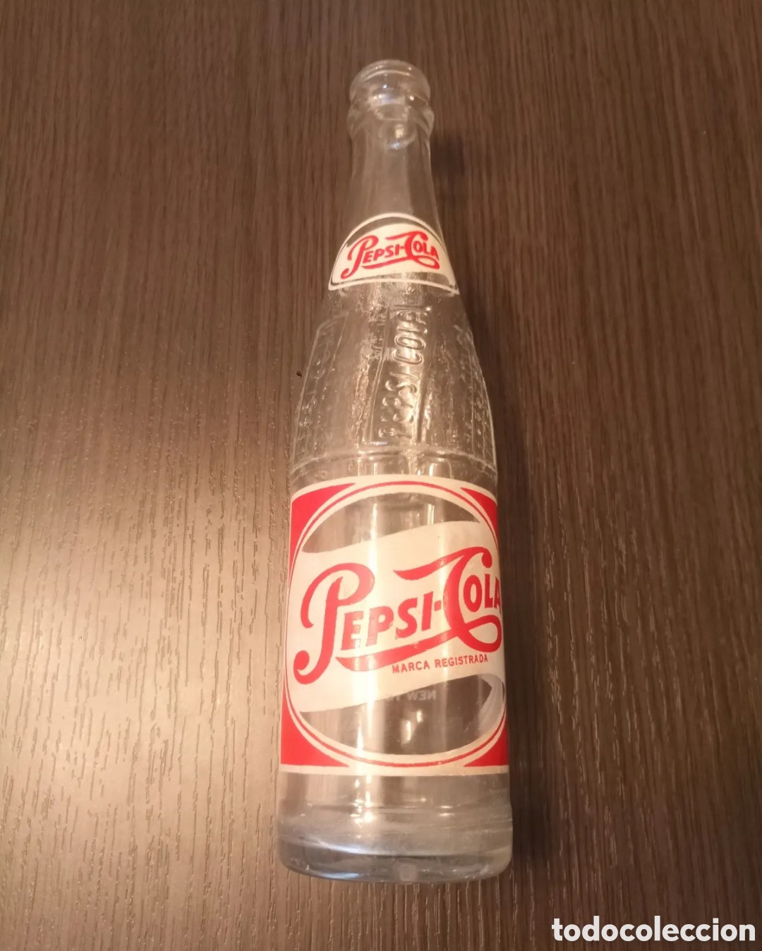 Botellas antiguas: Antiguo Botellin refresco PEPSI COLA