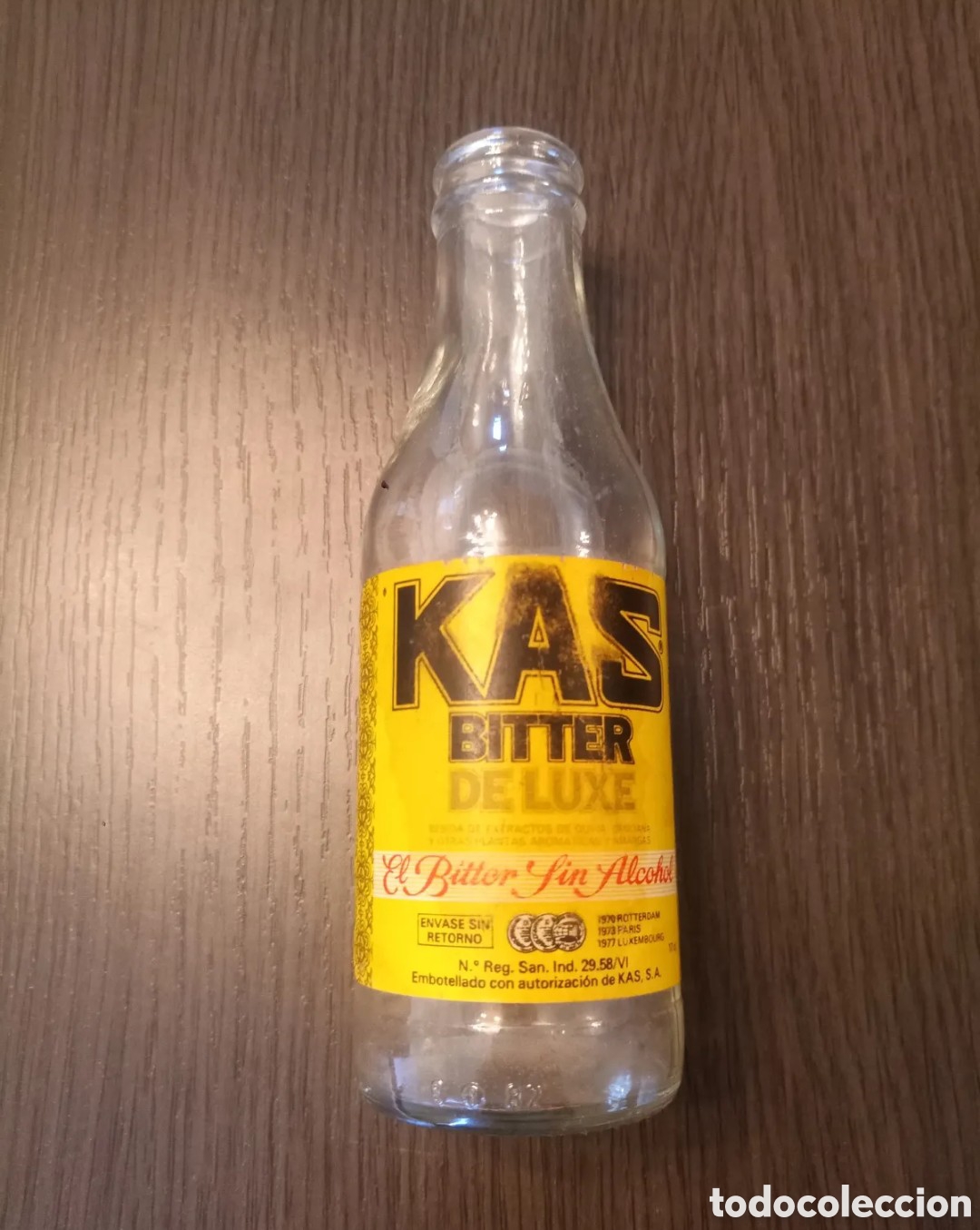 Botellas antiguas: Antiguo Botellin Refresco BITTER KAS