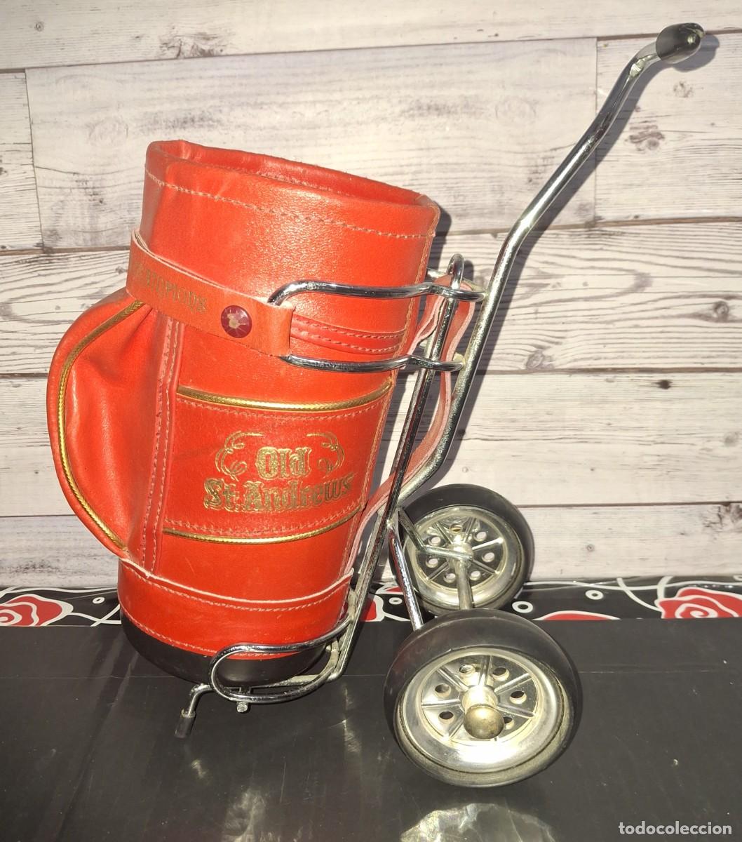 Botellas antiguas: Antiguo Carrito Golf Old St. Andrews Scotch Whisky