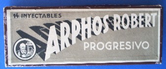 antigua caja farmacia: arphos robert progresivo - Buy Antique boxes and ...